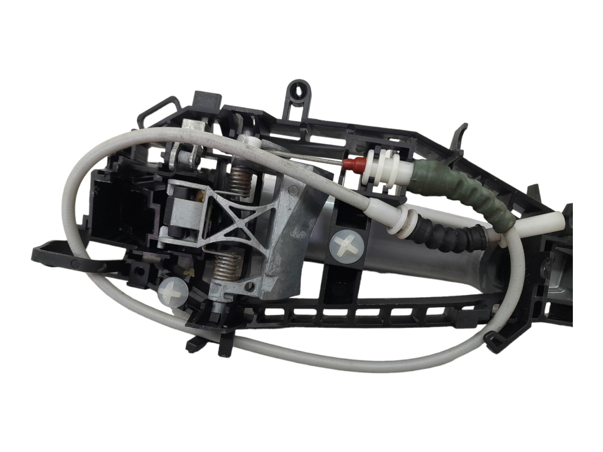 Macaneta Externa Traseira Direita Bmw 320i 2013v Prata Traseira 4