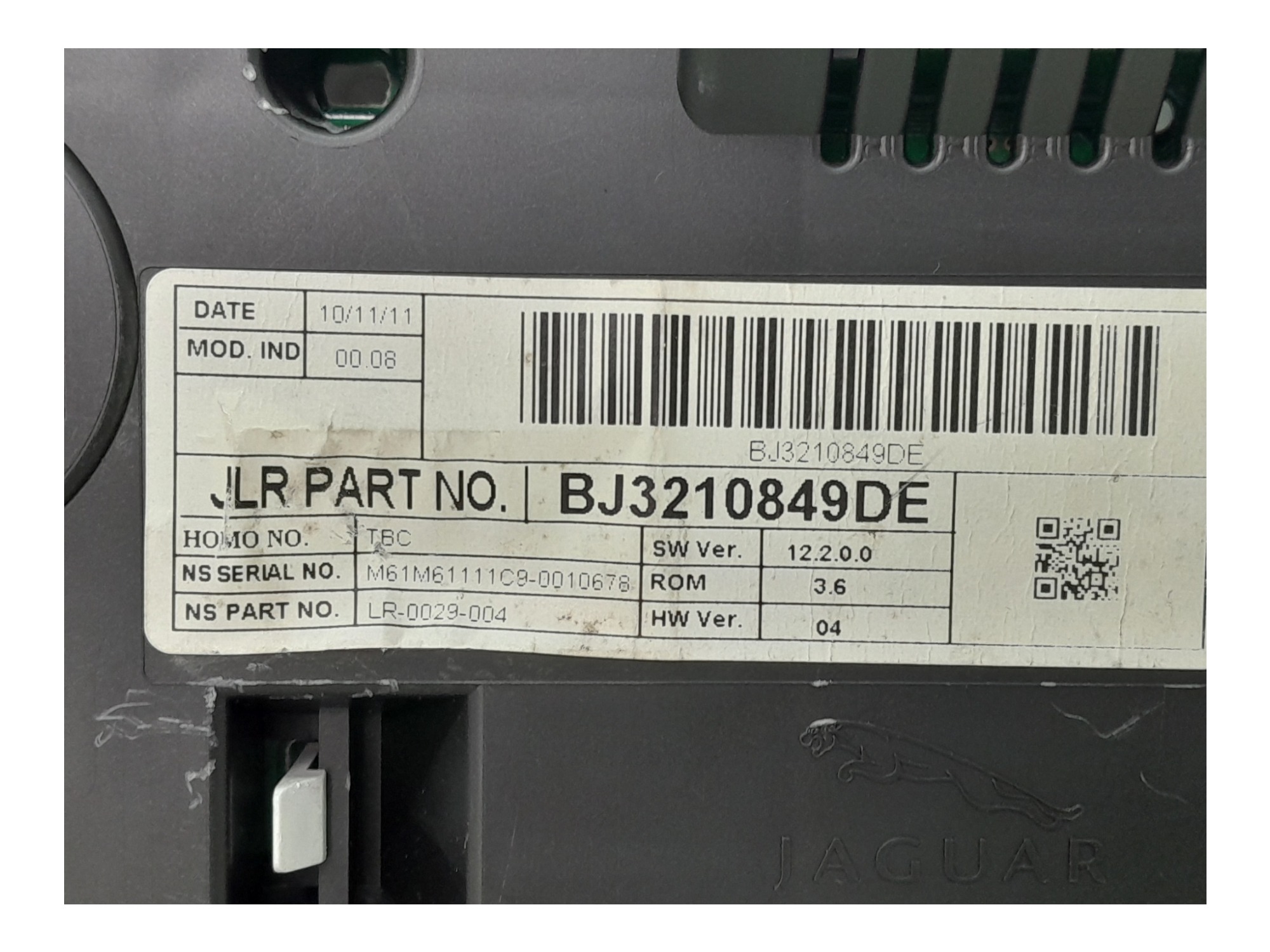 Painel De Instrumento Land Rover Evoque Pure 2013 Preto 6