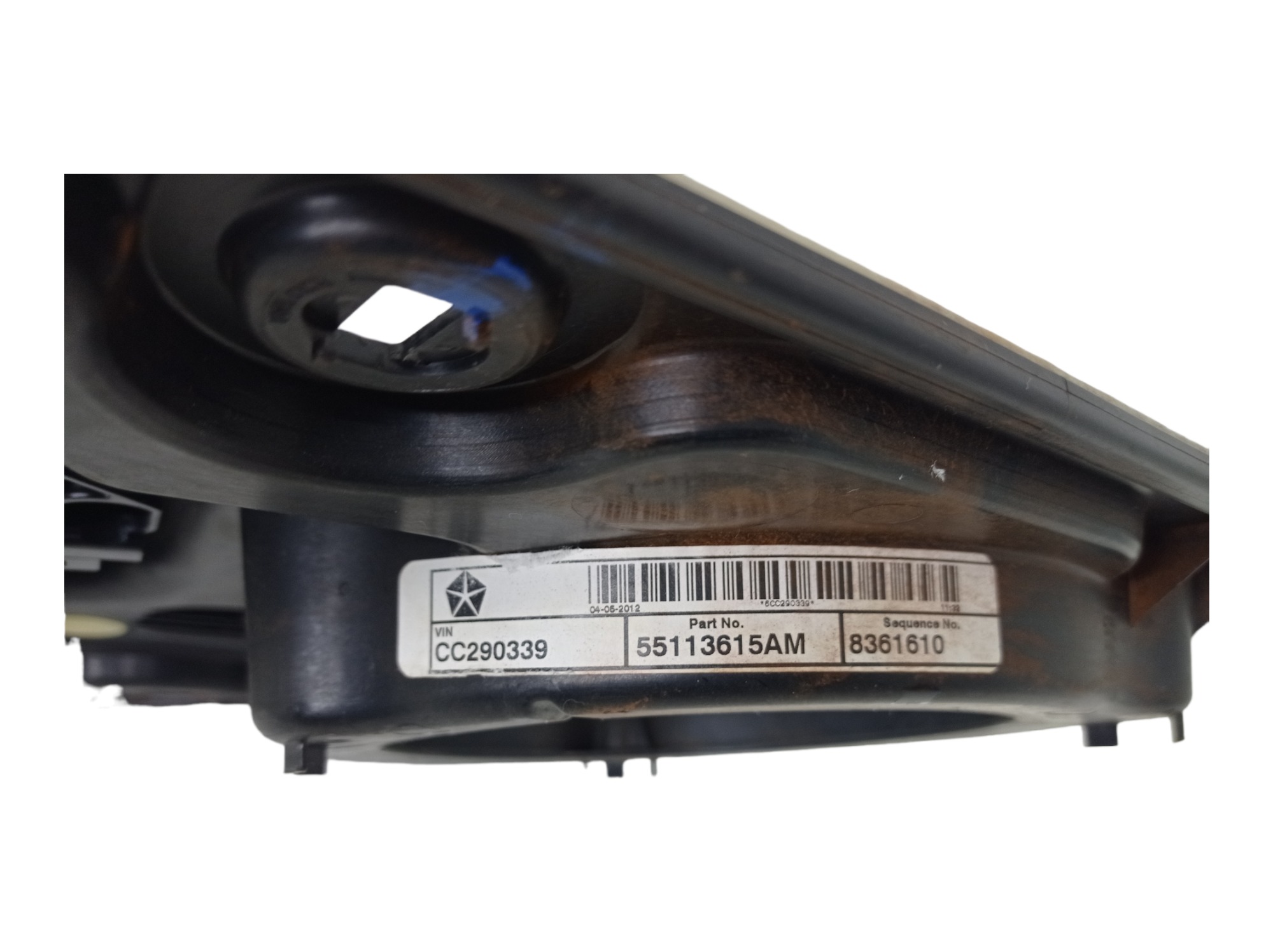 Maquina De Vidro Traseira Esquerda Jeep Grand Cherokee 2012 5