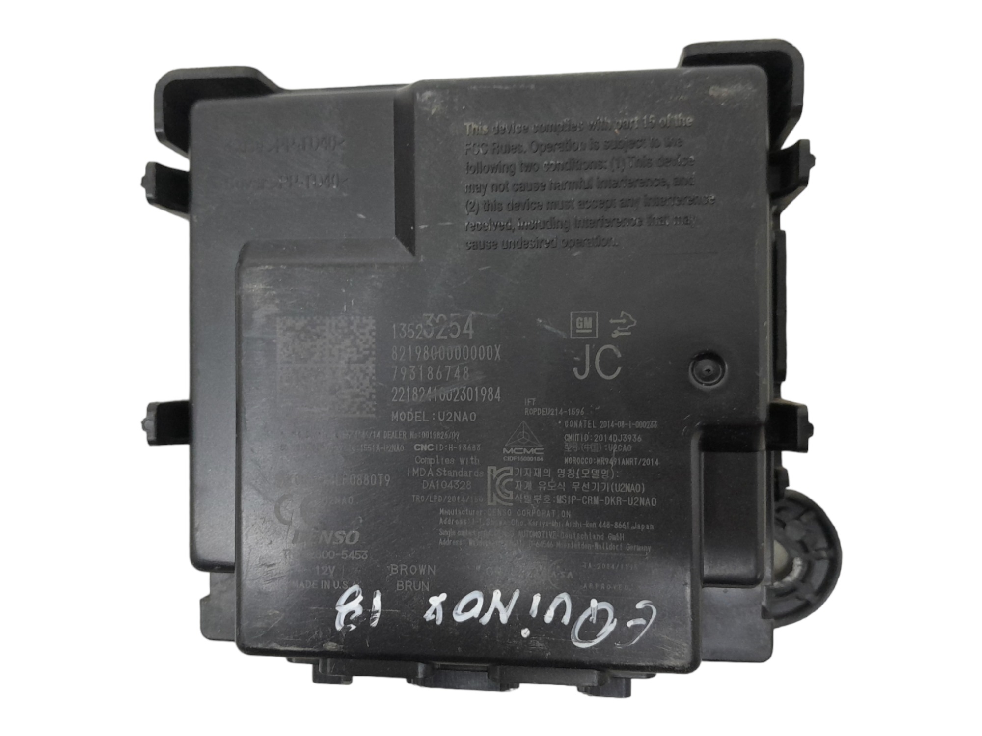 Modulo Keyless Porta Mala Chevrolet Equinox 2.0 16v 2018 1