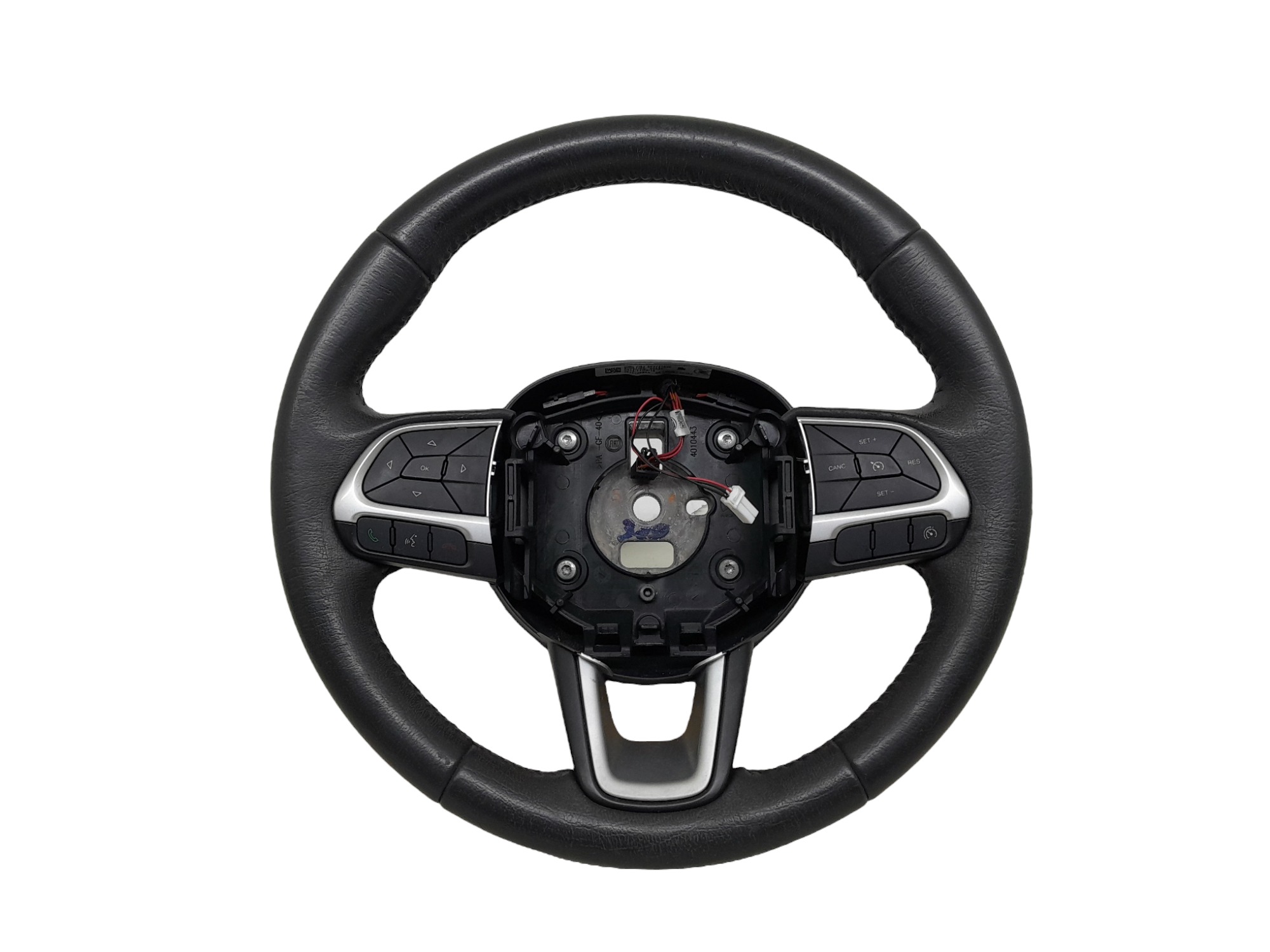 Volante Com Controle De Som Jeep Compass 2019 Preto