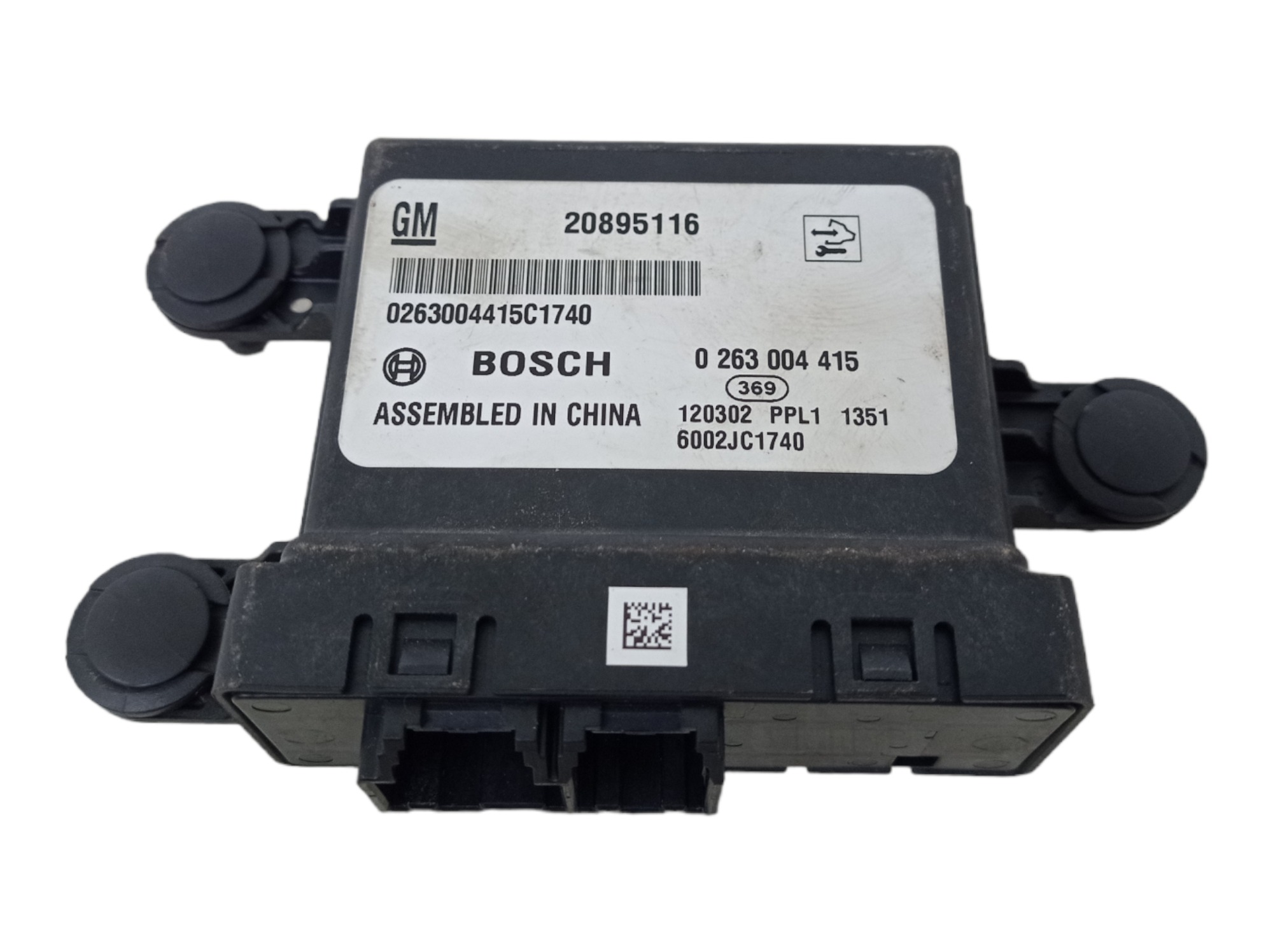 Modulo Sensor Estacionamento Chevrolet Sonic Sedan 1.6 2012 Preto 1