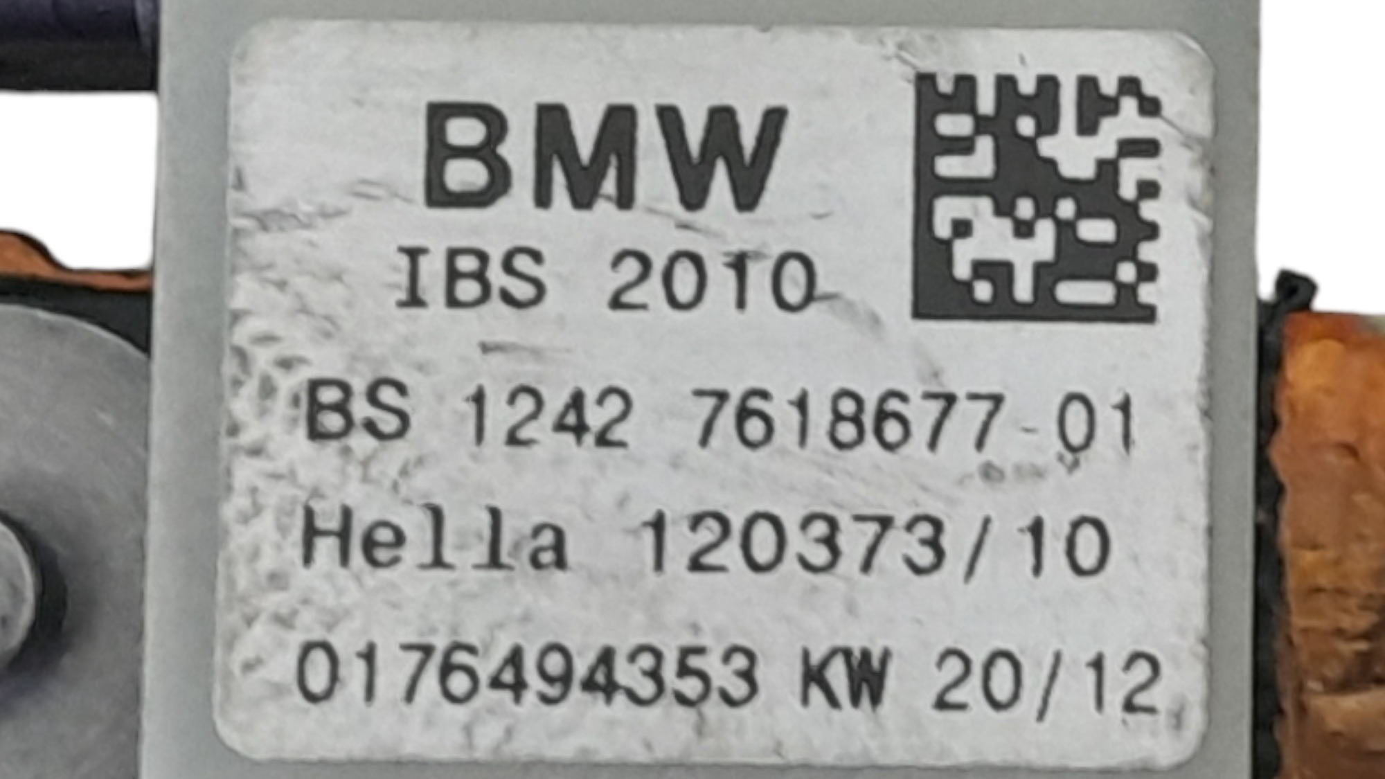 Cabo Polo Negativo Bmw X1 2.0 16v Gasolina Automatico 2013 7