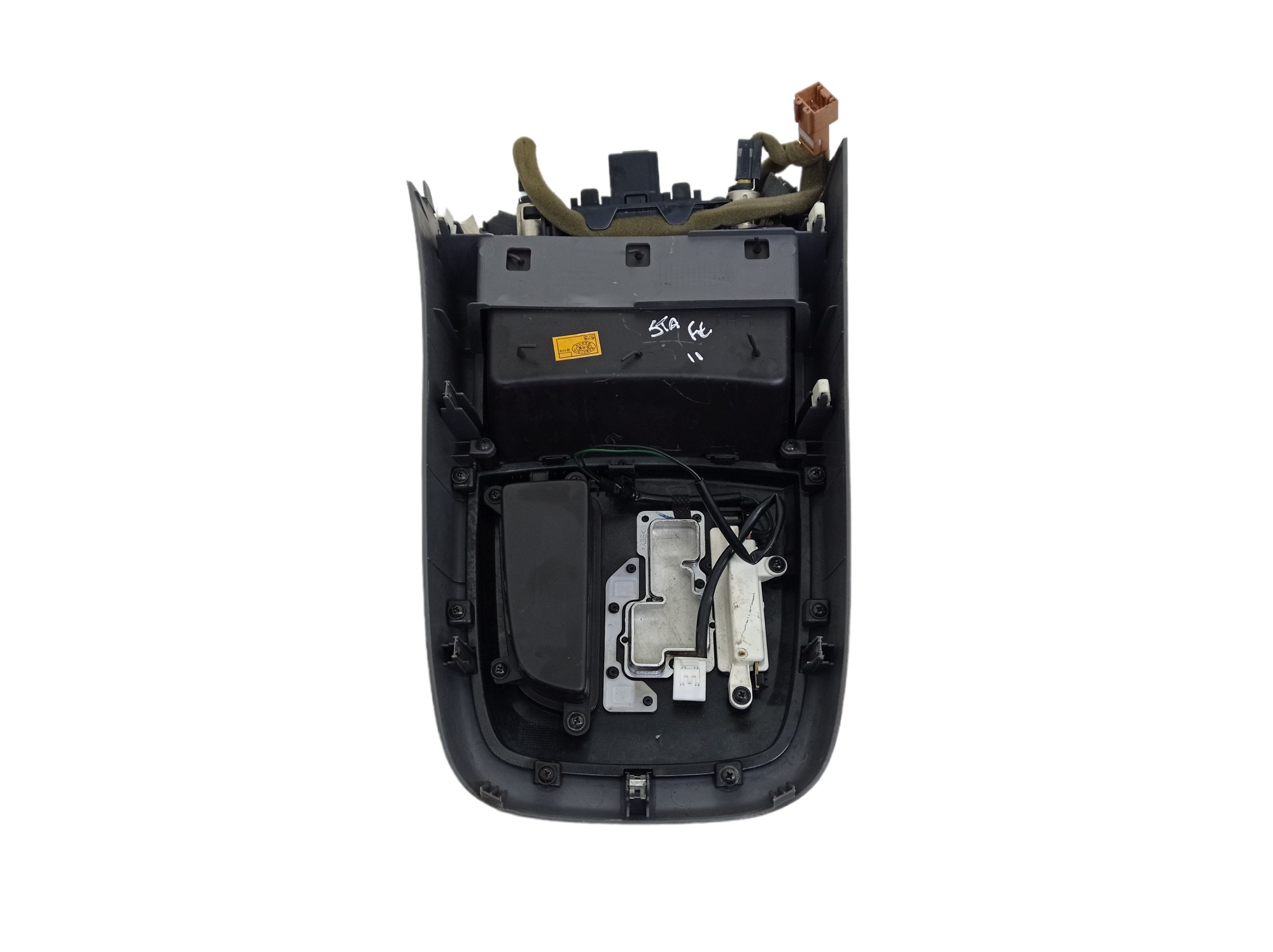 Moldura Trambulador Automatico Hyundai Santa Fe 2011 Cinza 5