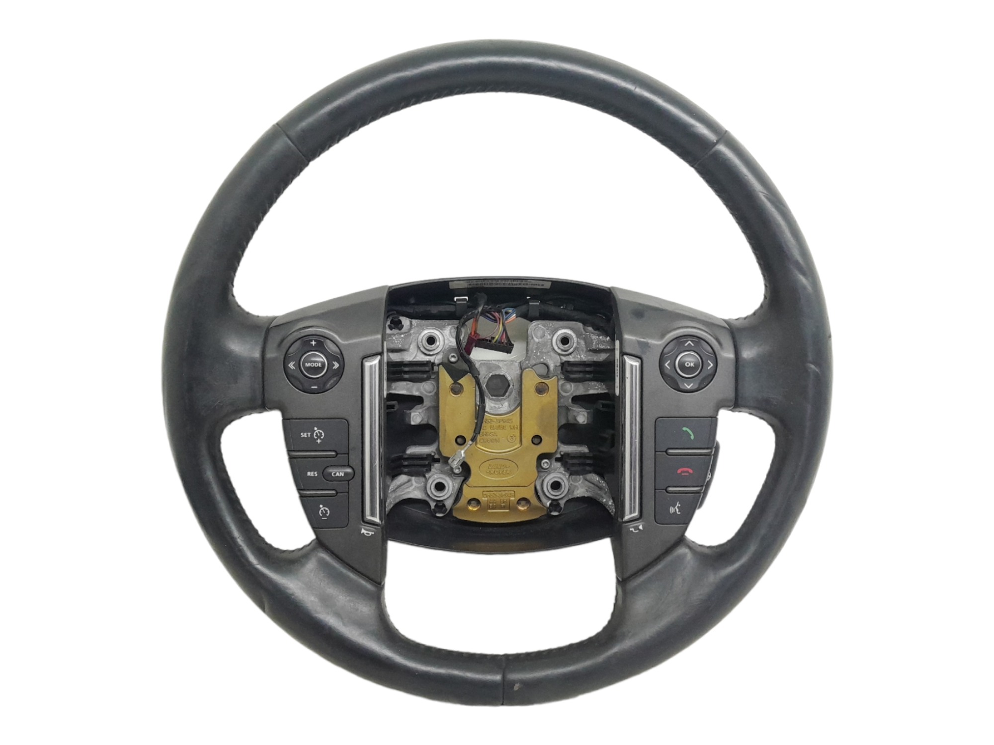 Volante Com Controle De Som Land Rover Freelander 2 2013 Preto