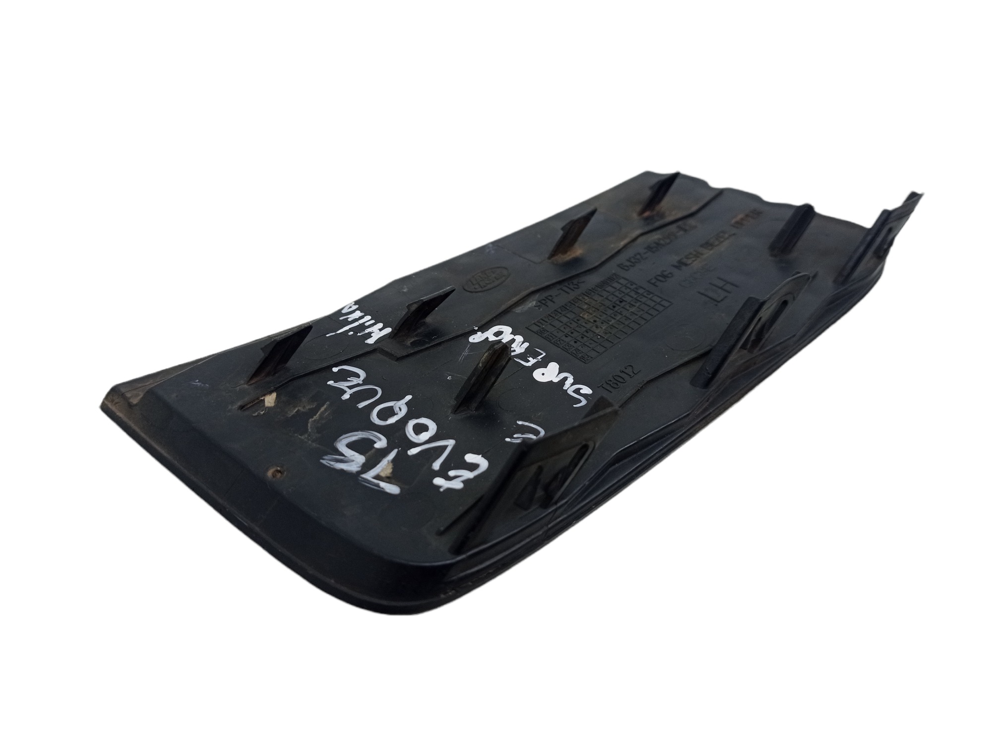 Acabamento Inf E Sup Farol Milha Esq Land Rover Evoque 2015 – Preto – Esquerdo 4