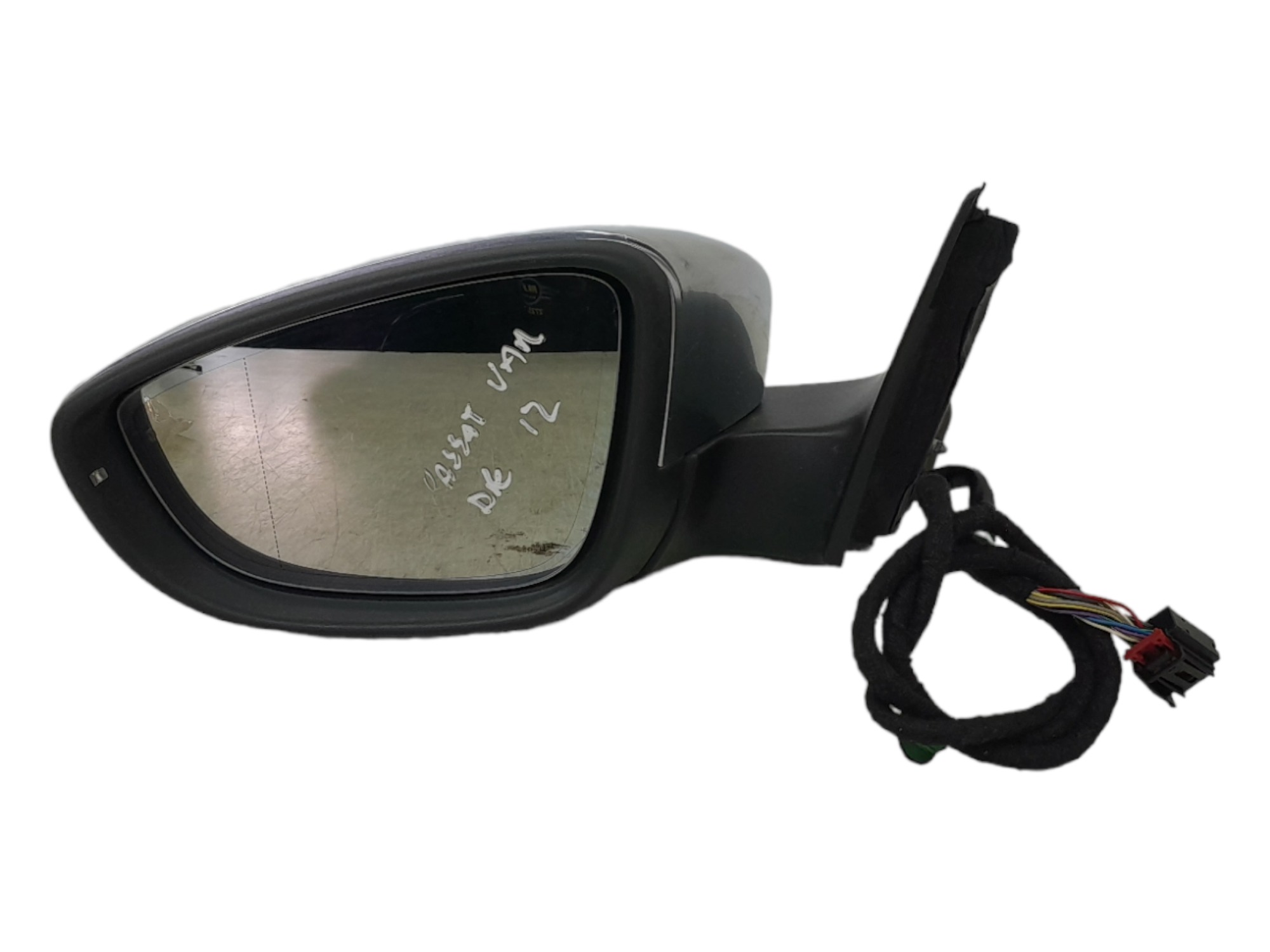 Retrovisor Esquerdo Retratil Volkswagen Passat Variant 2012