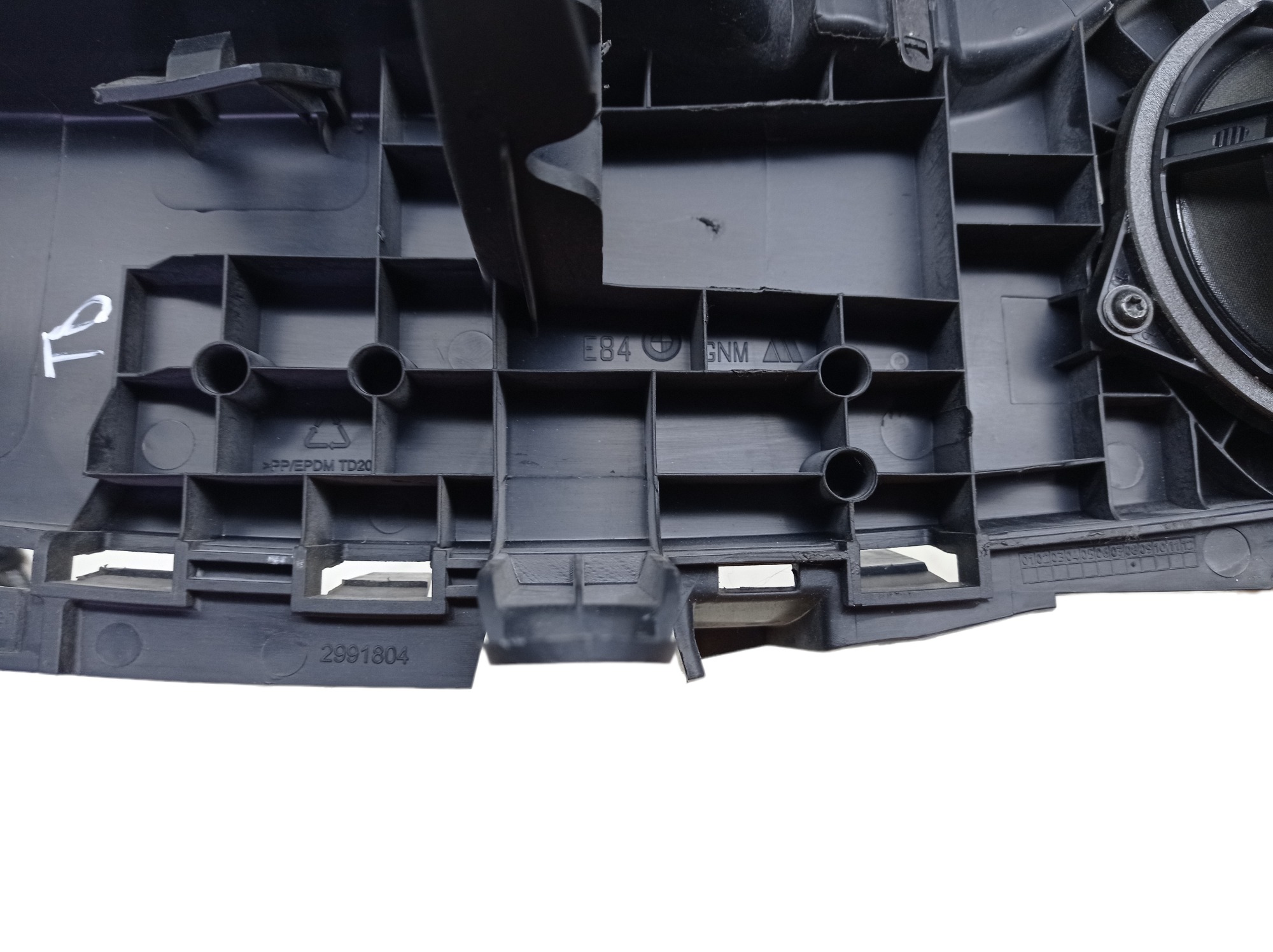 Acabamento Traseiro Direito Interno Porta Malas Bmw X1 2011  Preto 6