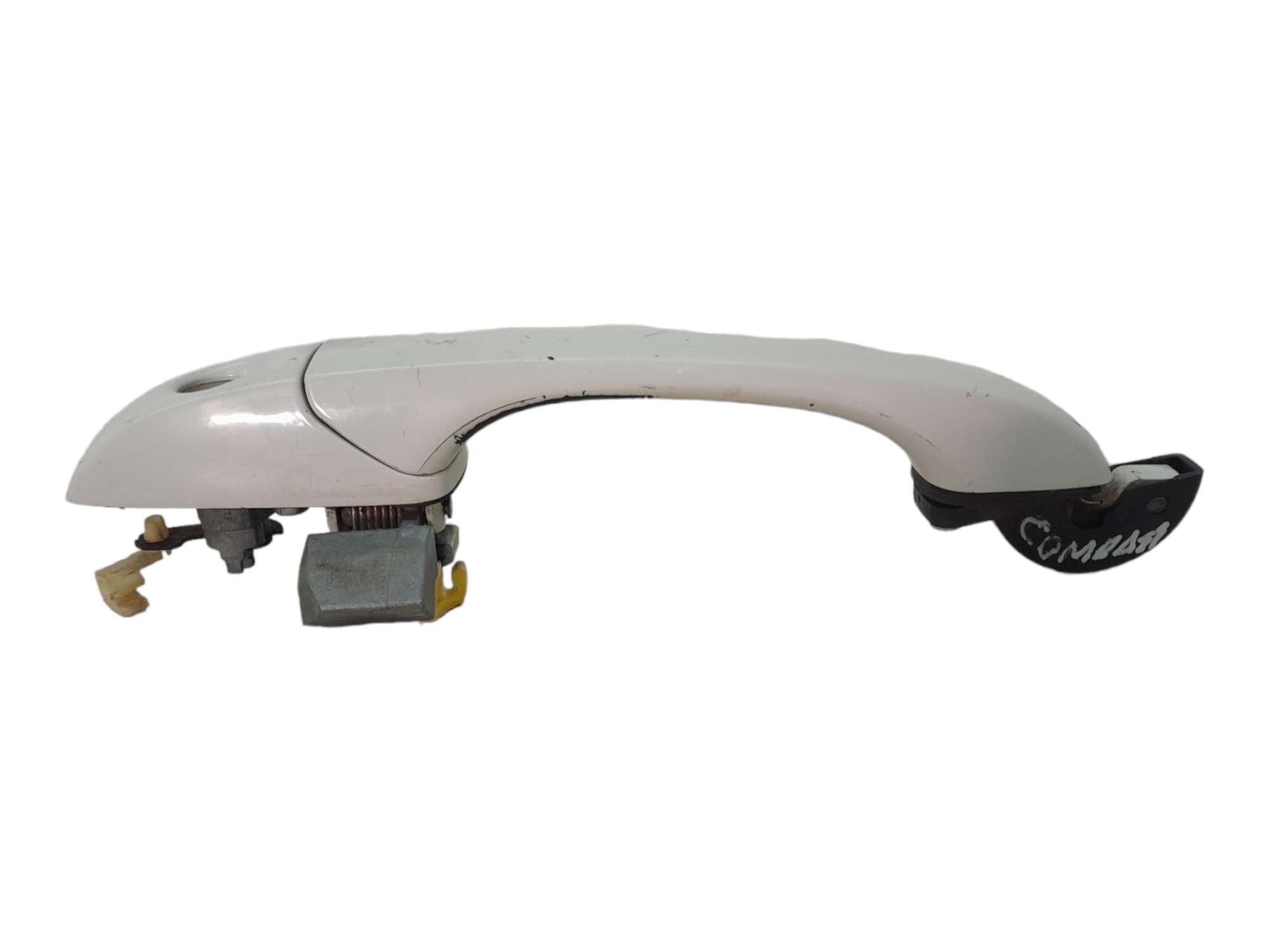 Macaneta Externa Dianteira Esquerda Jeep Compass Sport 2014 Branco Dianteira 2