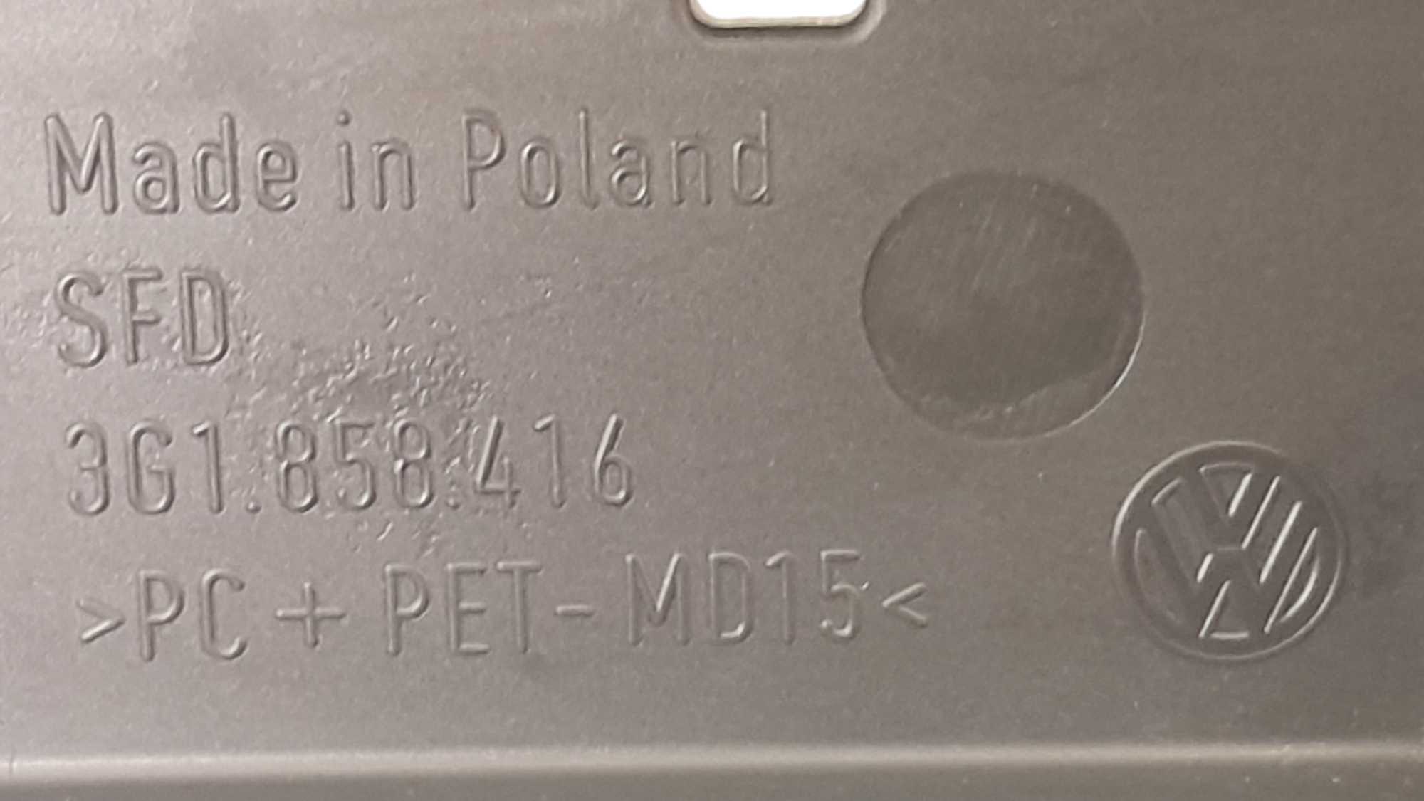 Acabamento Difusor Central Painel Volkswagen Passat 2.0 2018 5