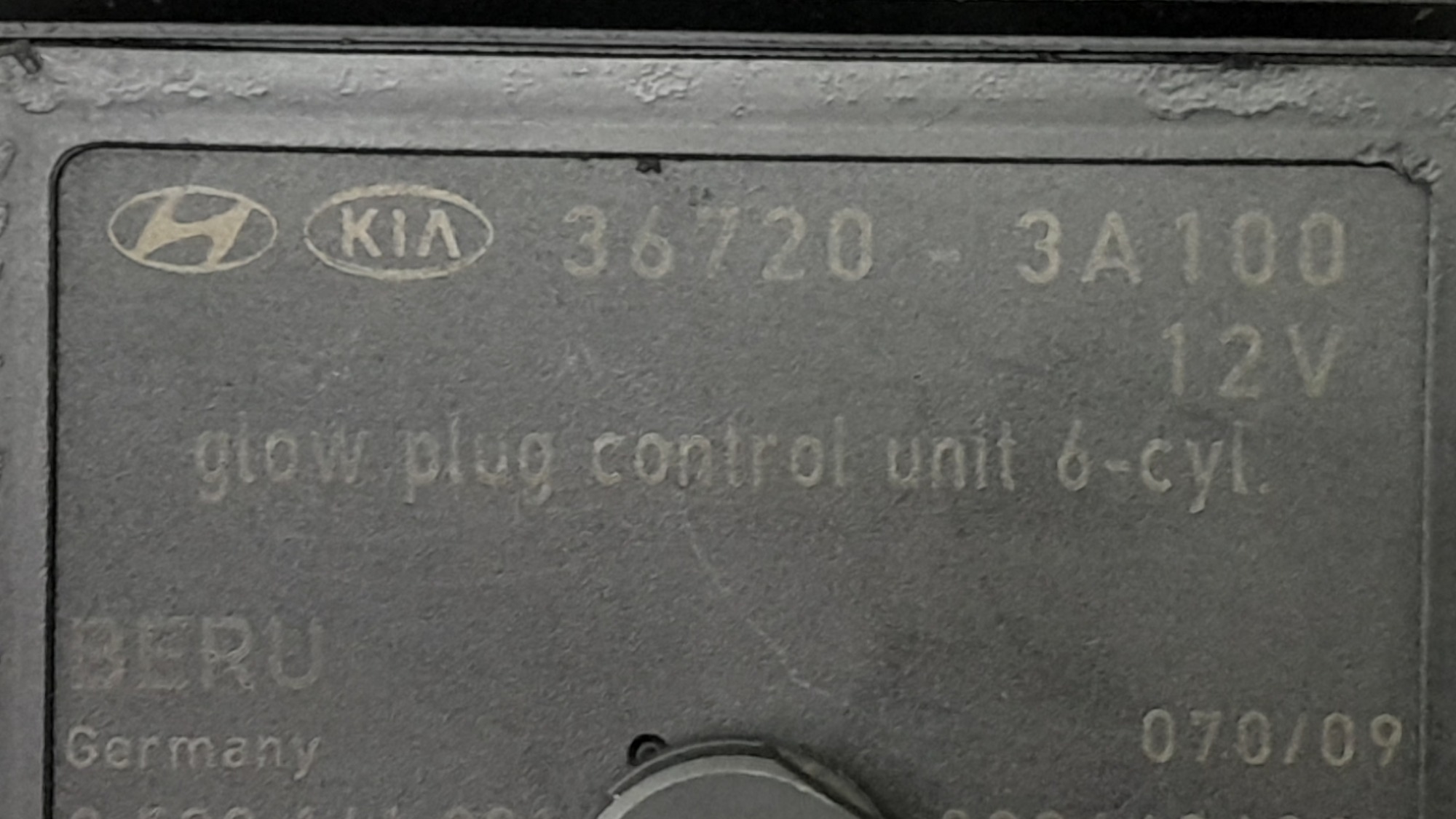 Modulo Vela Aquecimento Kia Mohave 3.0 V6 Diesel Aut 2010 6