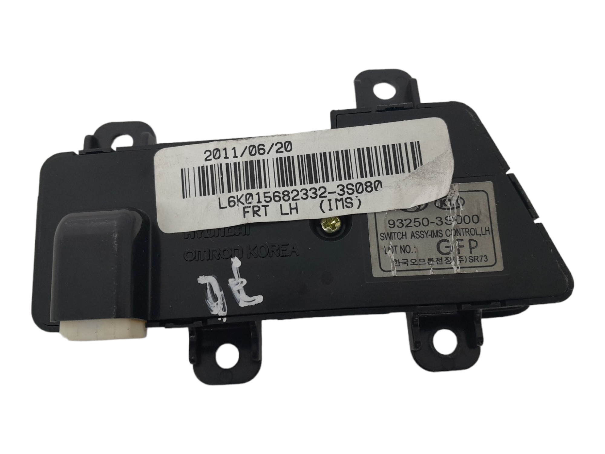 Botao Memoria Banco Dianteiro Esquerdo Hyundai Sonata 2012 4
