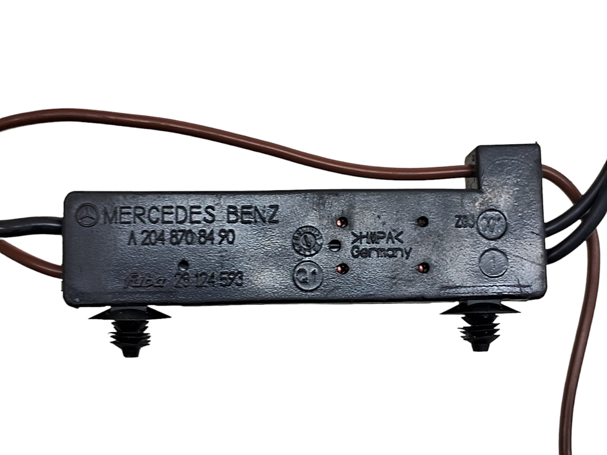 Modulo Sensor Antena Traseiro Direito Mercedes C180 Cgi 2012 8