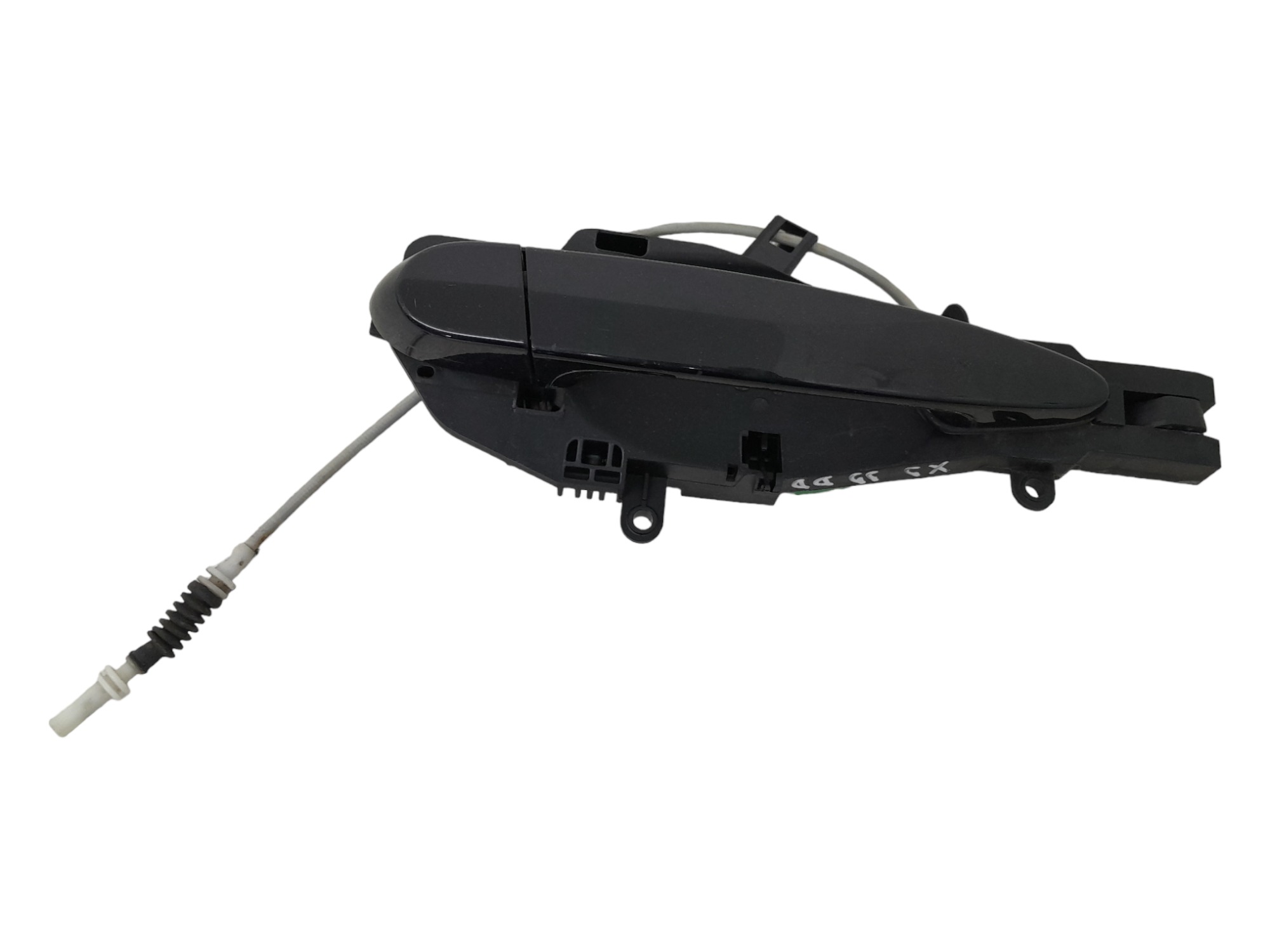 Macaneta Externa Dianteira Direita Bmw X1 Sdrive18i 2011 Preta Dianteira 1