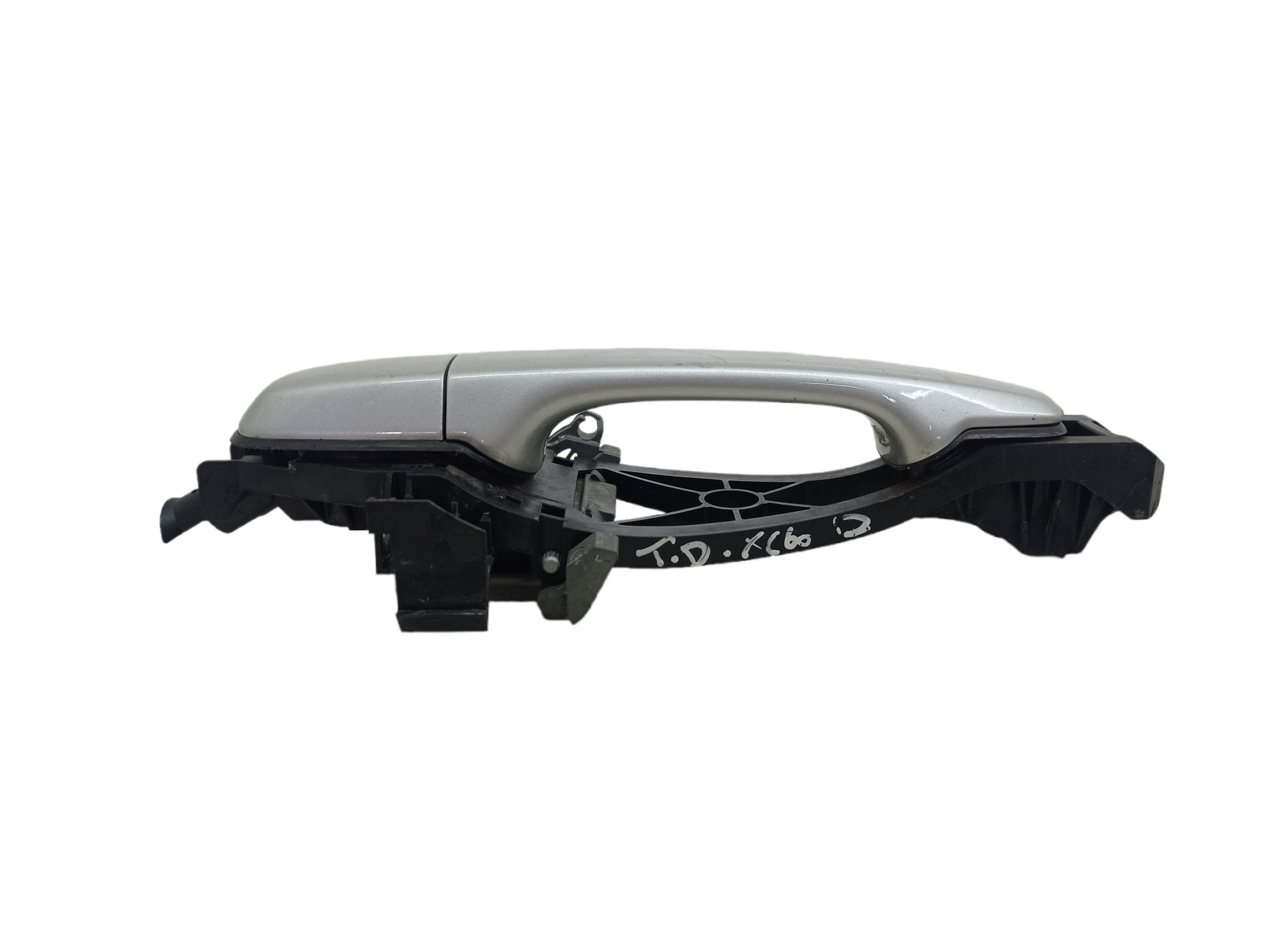 Maçaneta Externa Porta Traseira Direita Volvo Xc60 T6 2012  – Prata – Traseira 3