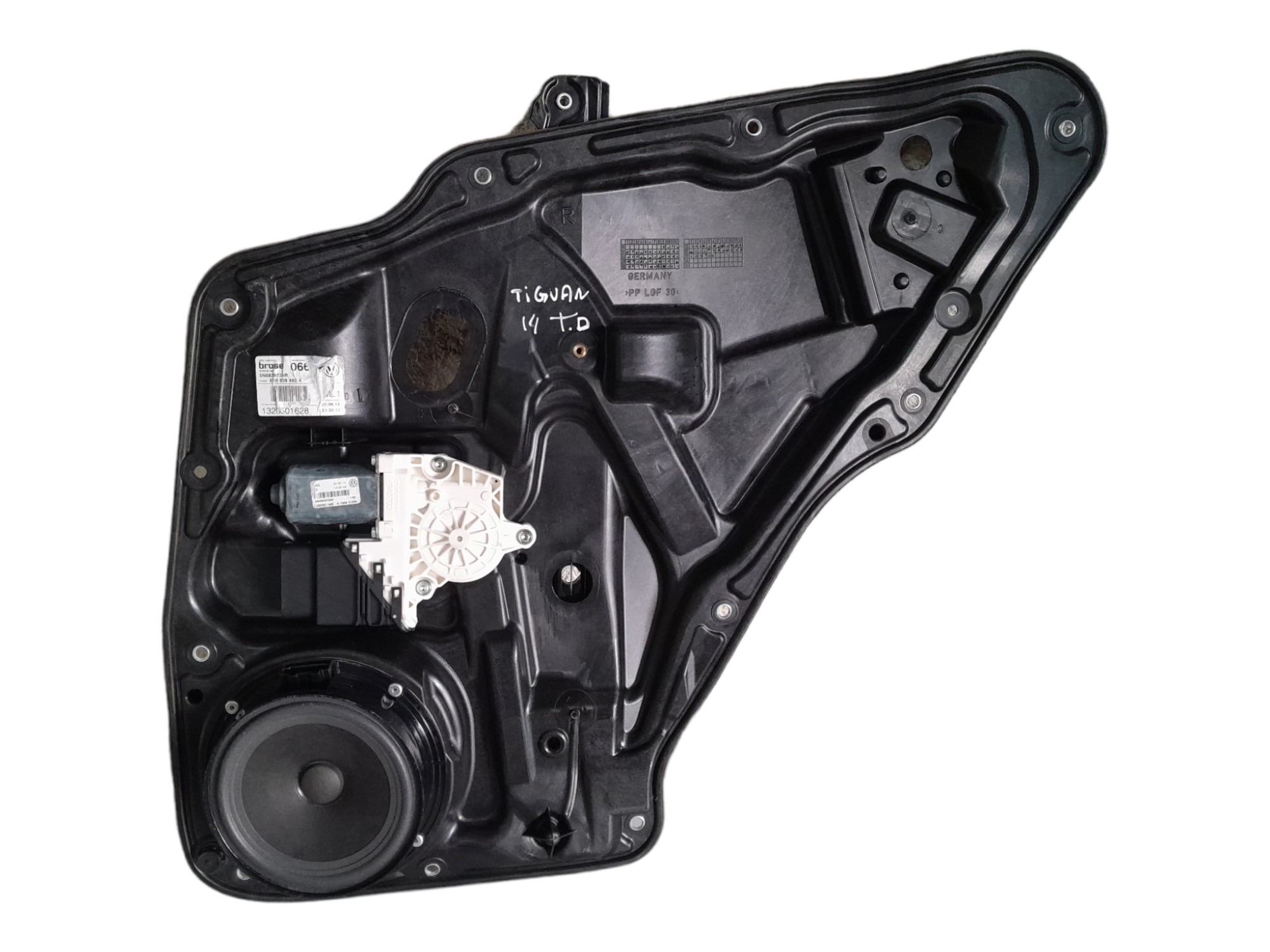 Maquina Vidro Traseira Direita Volkswagen Tiguan Tsi 2014 1