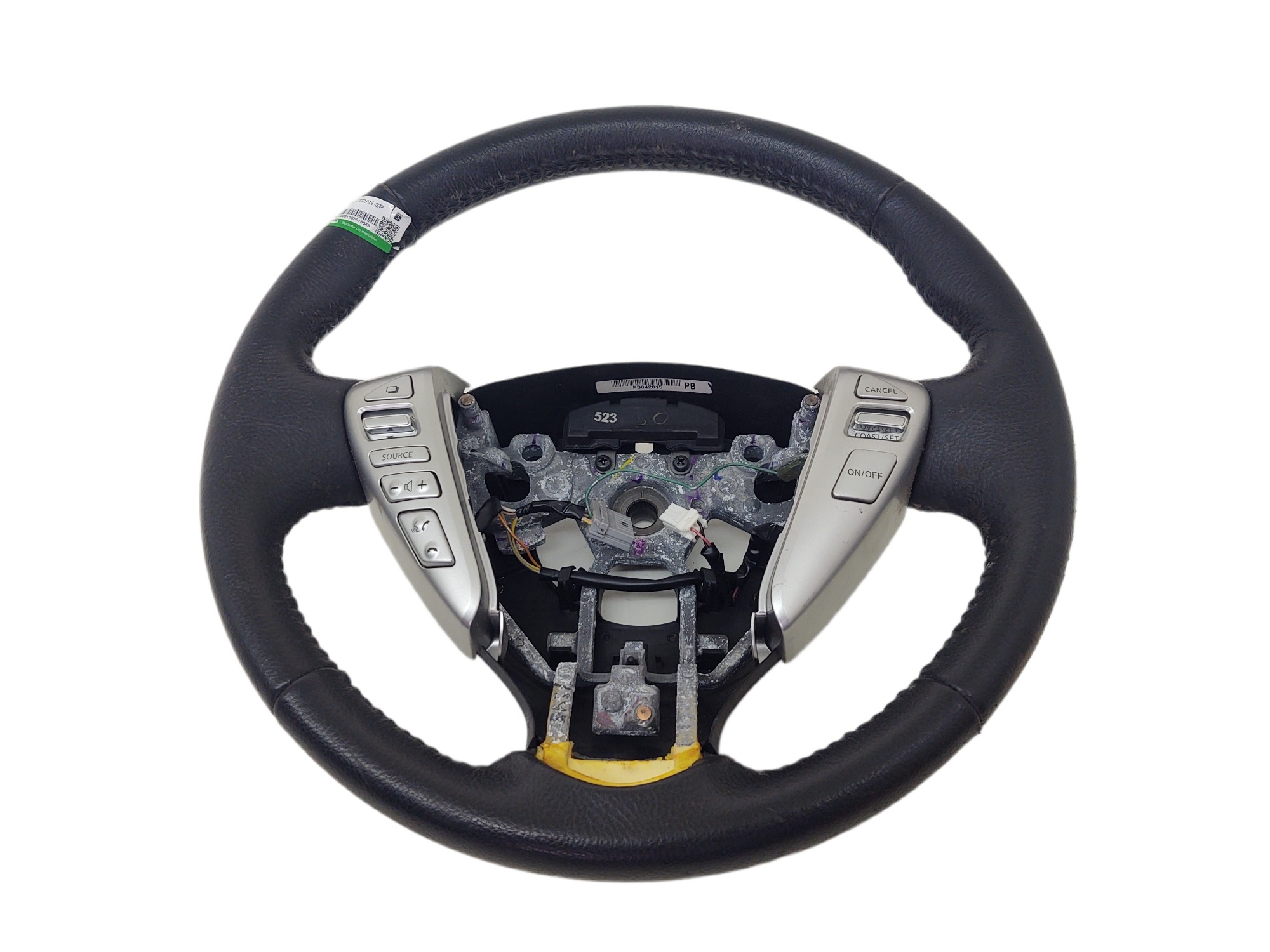 Volante Com Controle De Som Nissan Sentra 2016 Preto
