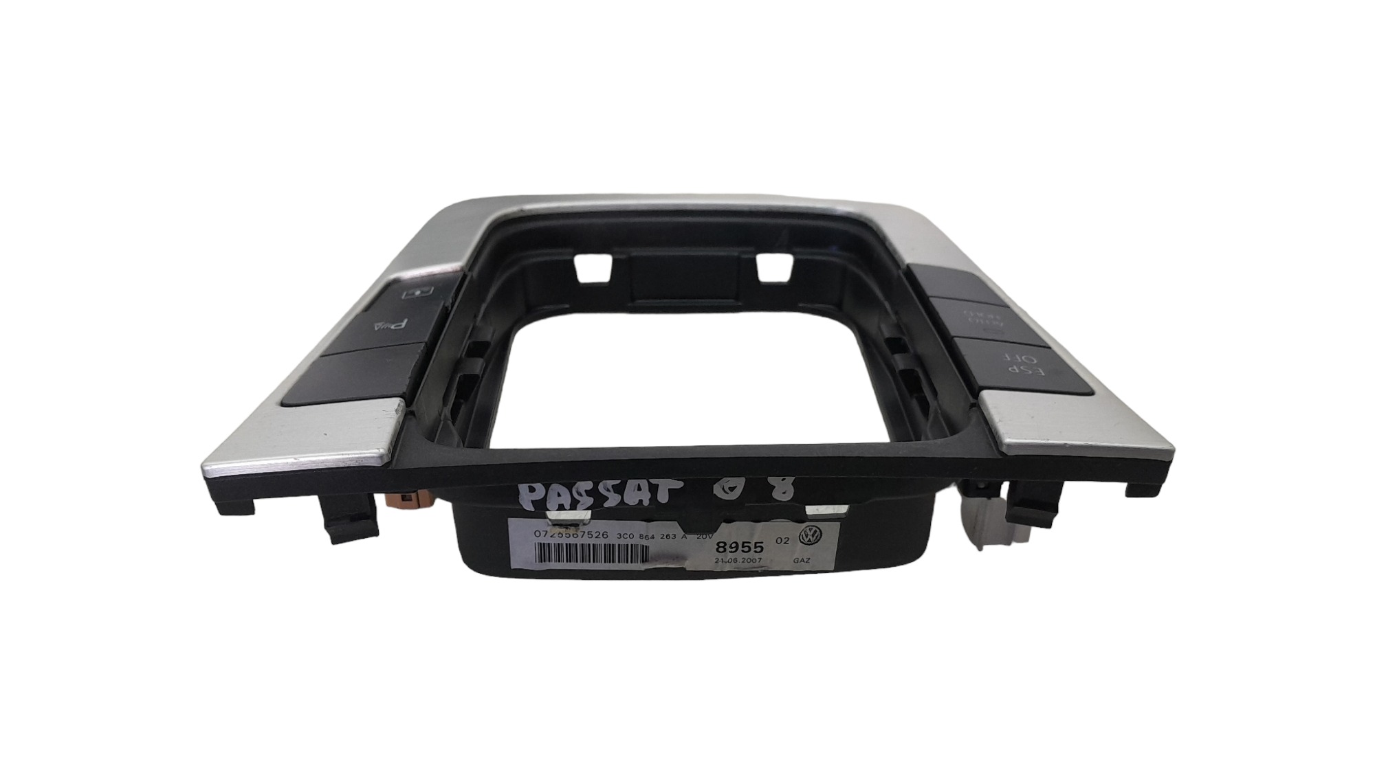 Moldura Trambulador Volkswagen Passat 2.0 16v Gas Aut 2008 5