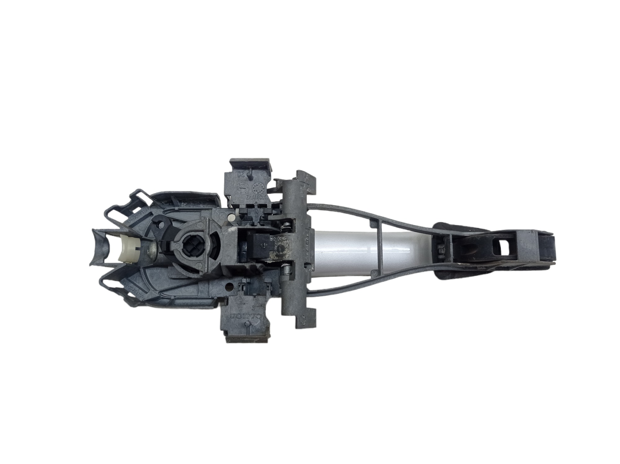 Maçaneta Externa Porta Dianteira Esquerda Volvo Xc60 T6 2011 Prata Dianteira 6