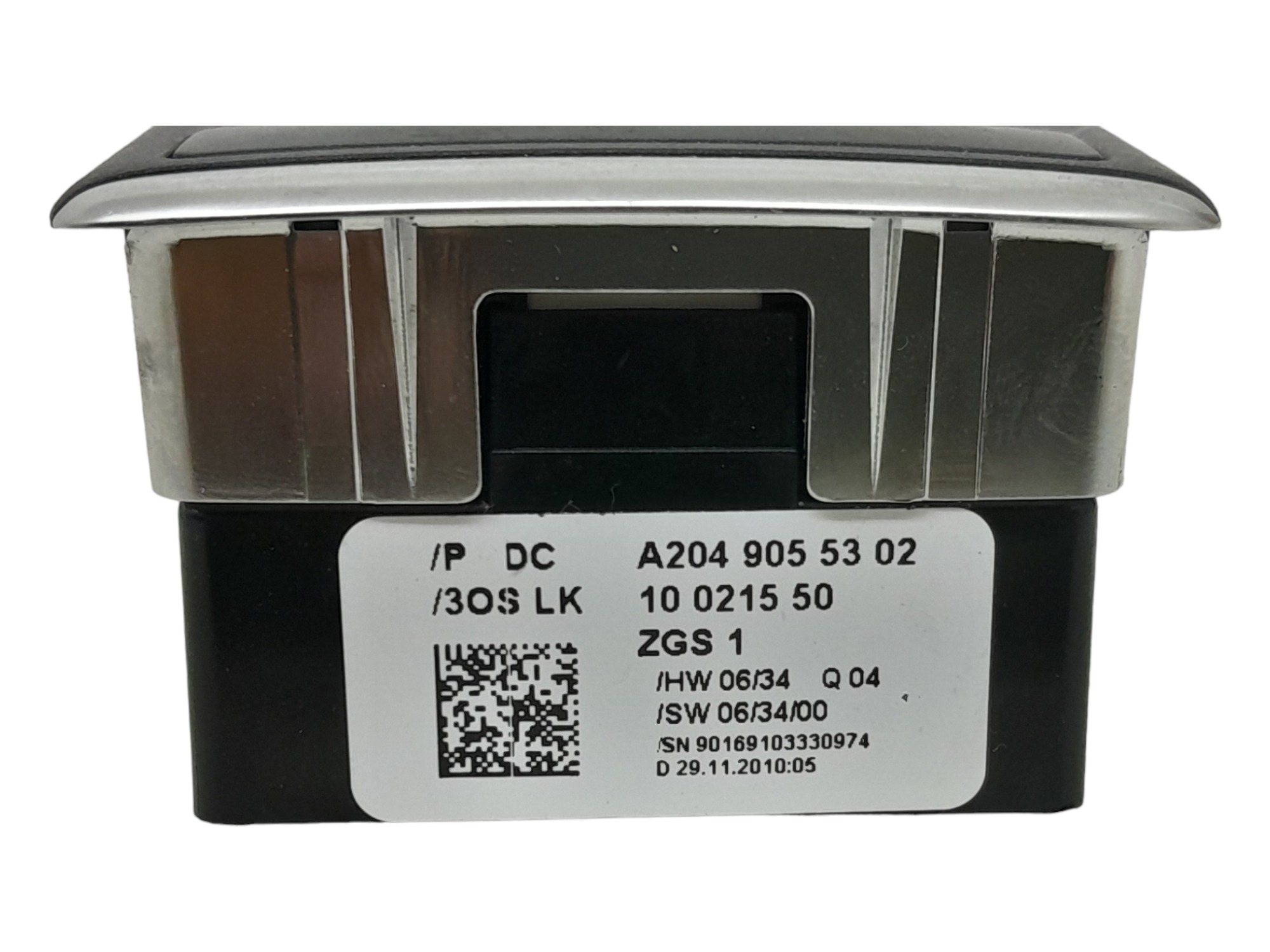 Botao Vidro Dianteiro Esquerdo Mercedes C180 2012 4