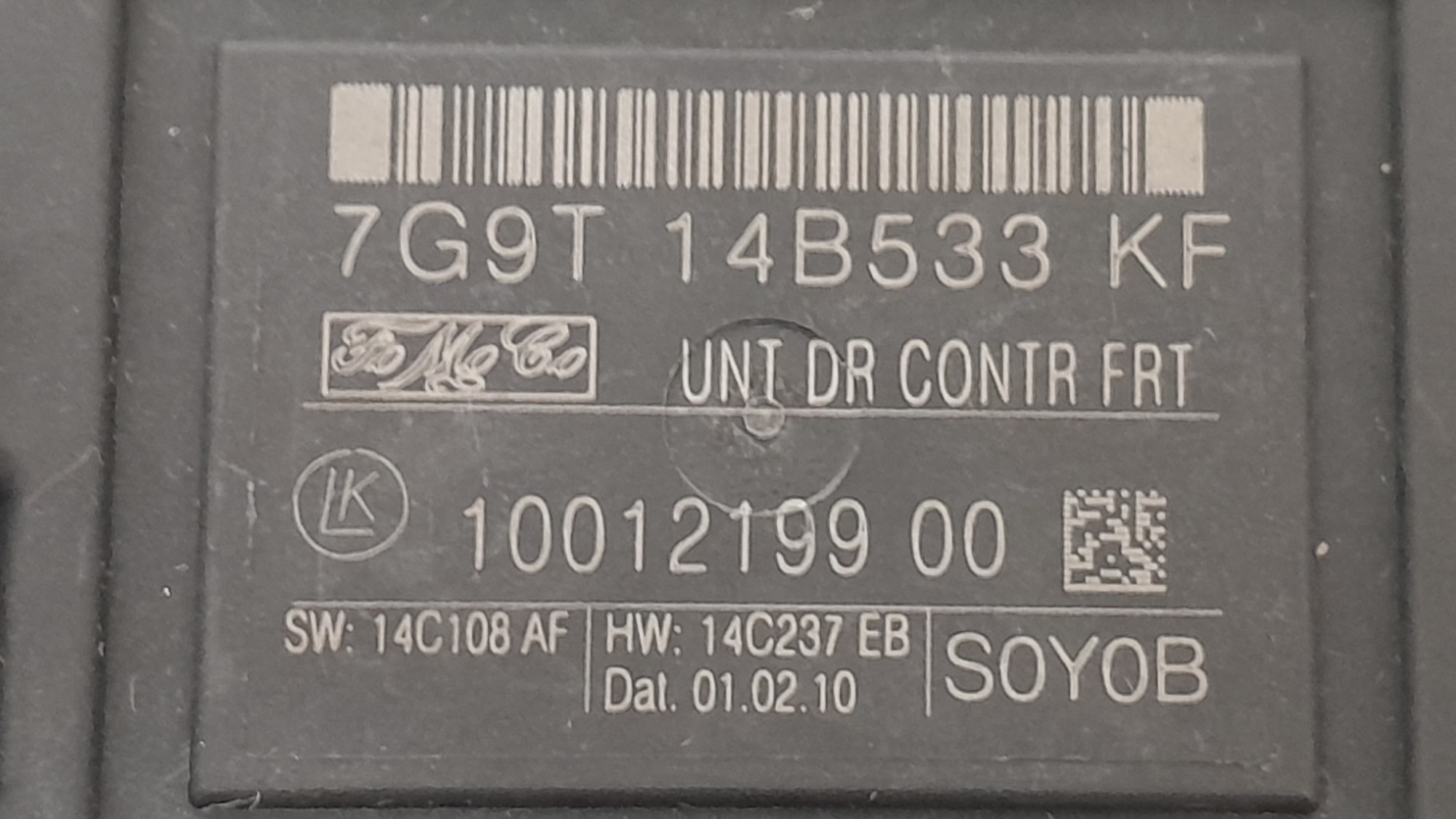 Modulo Porta Dianteira Direita Land Rover Freelander 2 2013 7