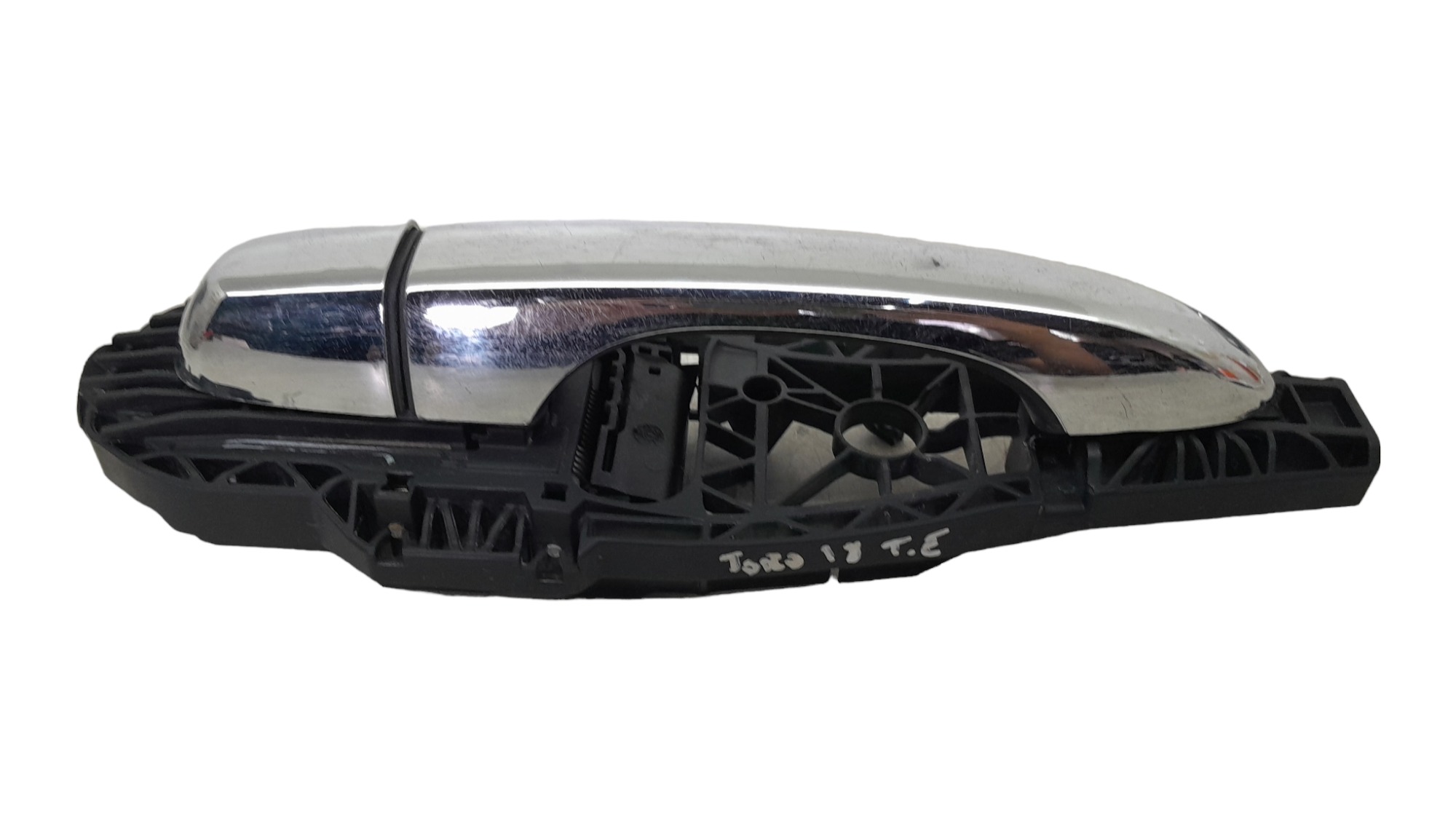 Maçaneta Externa Porta Traseira Esquerda Fiat Toro 2018 Cromada 3