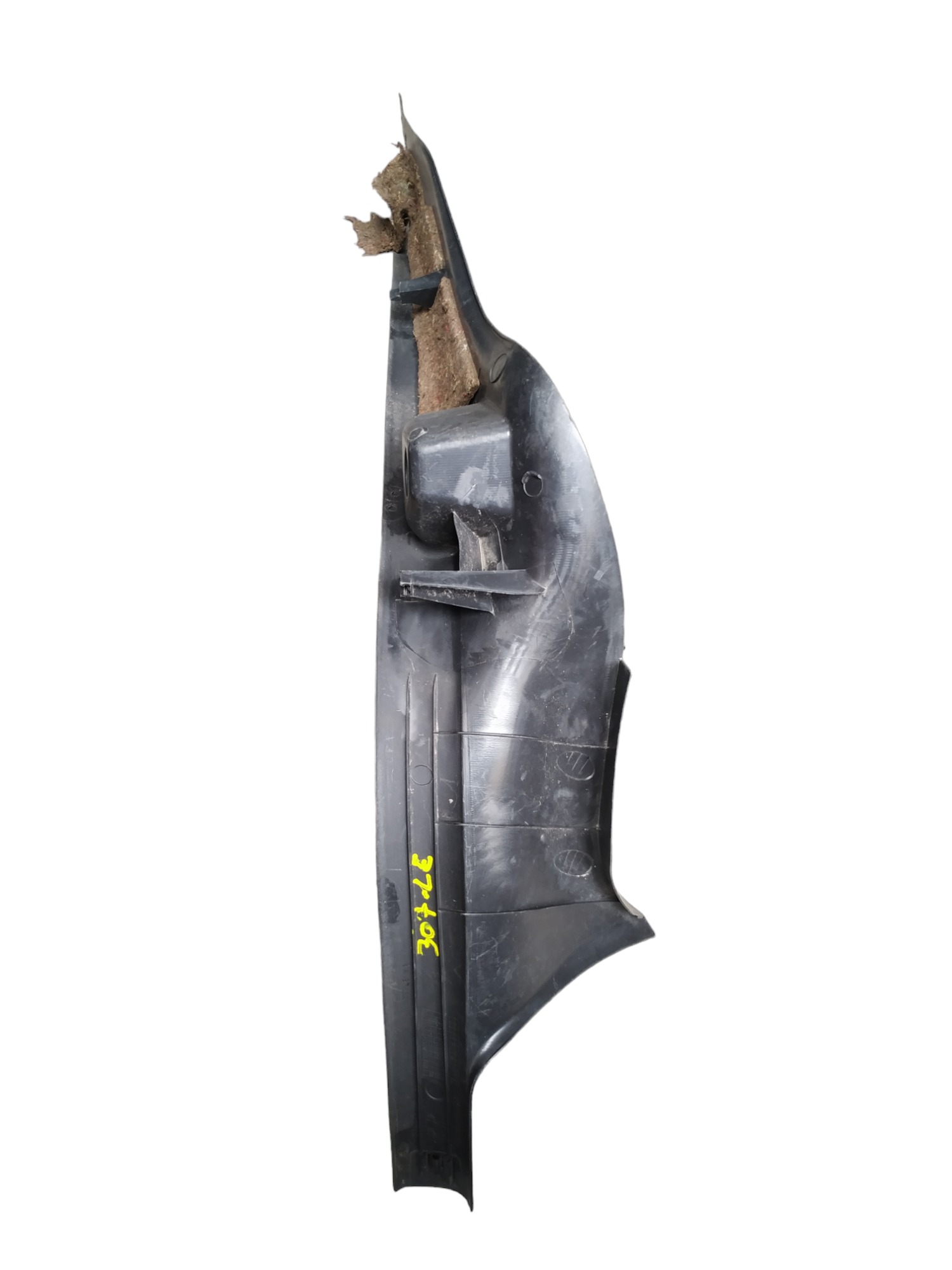 Soleira Traseira Direita Peugeot 307 2009 Preto 3