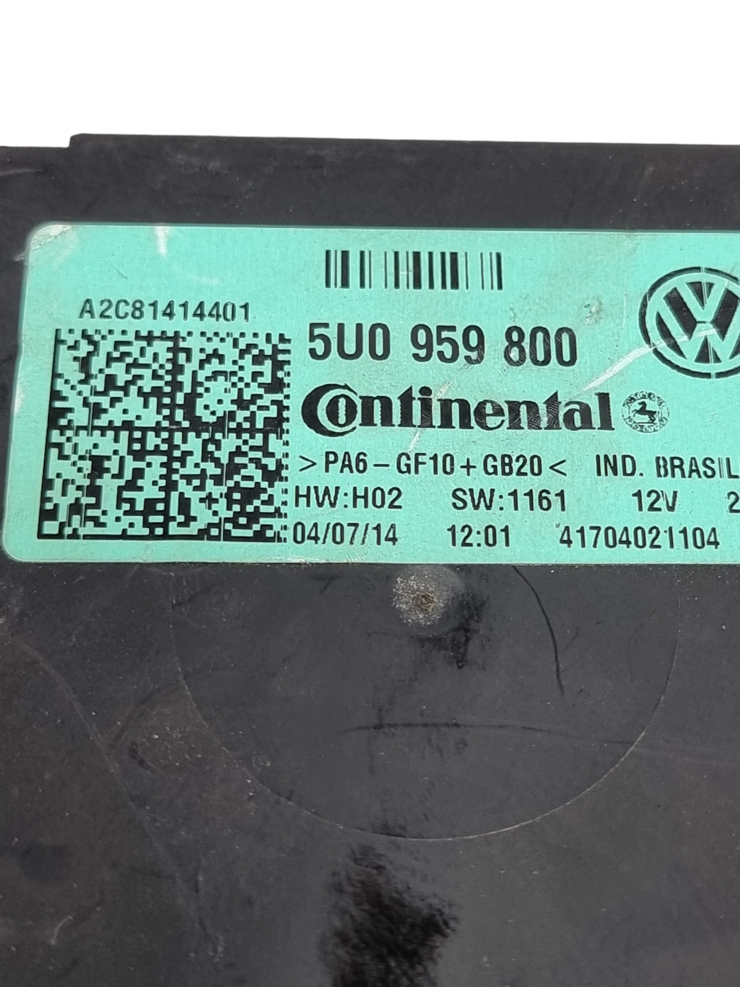 Módulo Conforto Volkswagen Voyage 1.6 2015 5u0959800 3