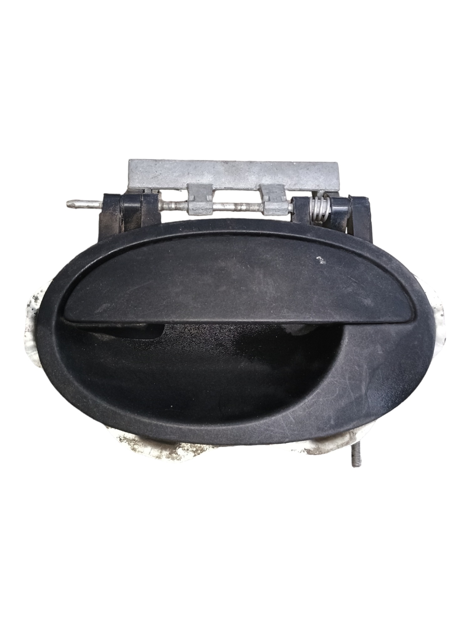 Maçaneta Externa Porta Traseira Esquerda Gm Meriva 2005 Preto Traseira