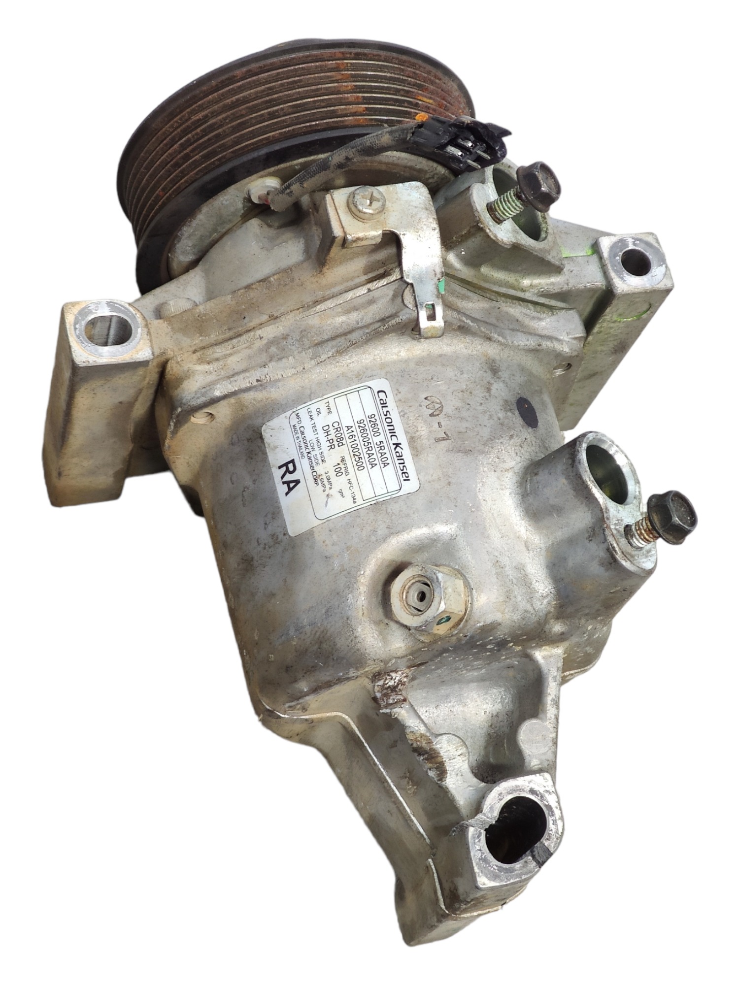 Compressor Ar Nissan Kicks Sv 2017 926005ra0a Com Detalhe