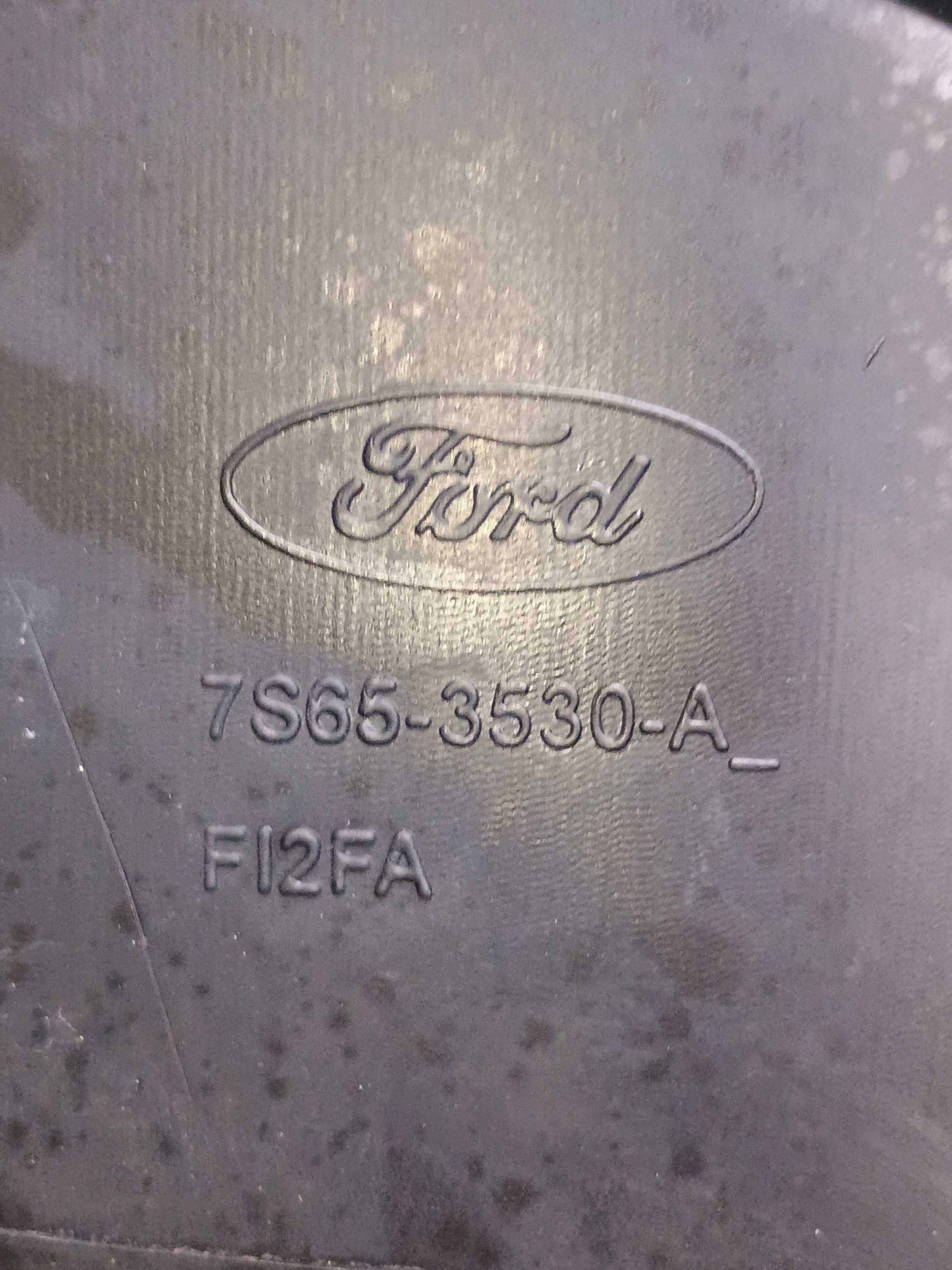 Moldura Coluna Direção Superior Ford Fiesta 2008 7s653530 4