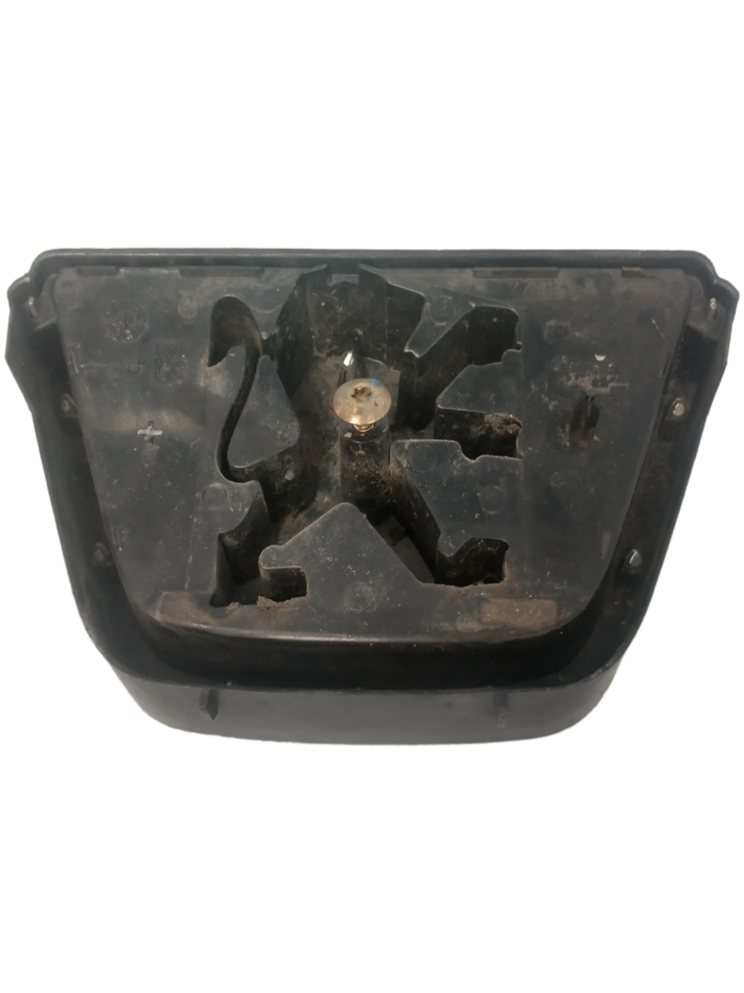 Emblema Grade Dianteira Peugeot 206 Sw 2006 9628688677 Prata 2