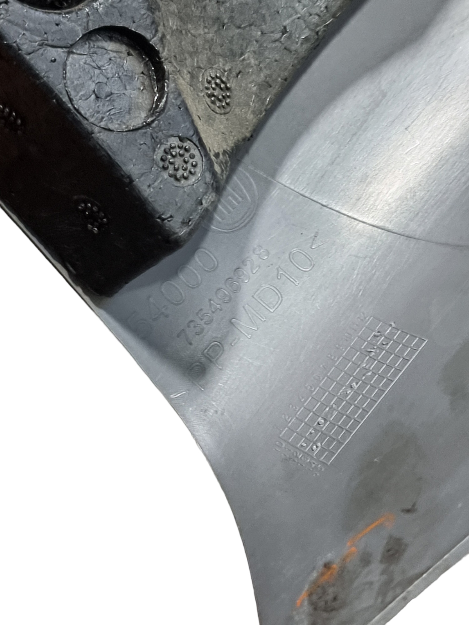 Moldura Inferior Coluna Direção Palio 2013 735496928 3