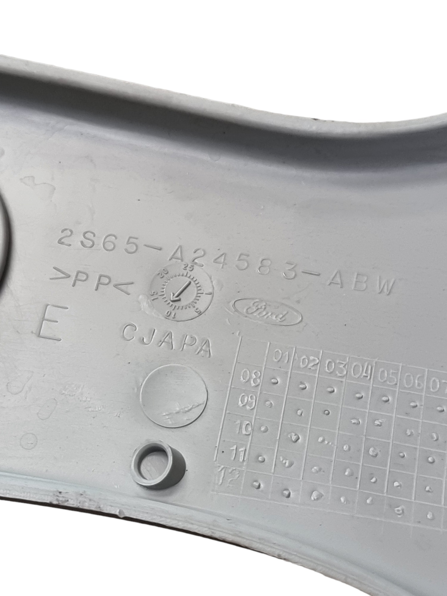 Moldura Coluna Cinto De Segurança Esquerda Ford Fiesta 2014 3