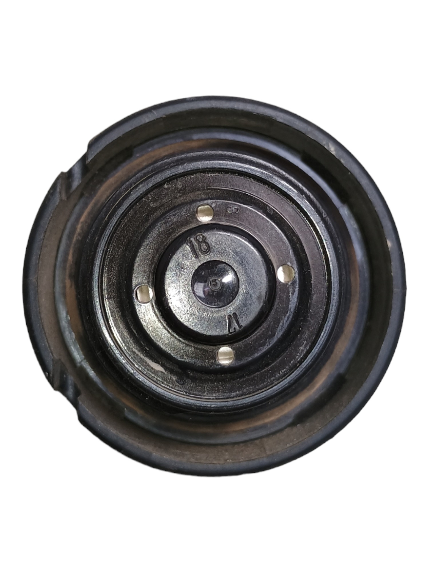 Tampa Tanque Combustível Vw Spacefox 1.6 2018 1h0201553 Preto 2018 3