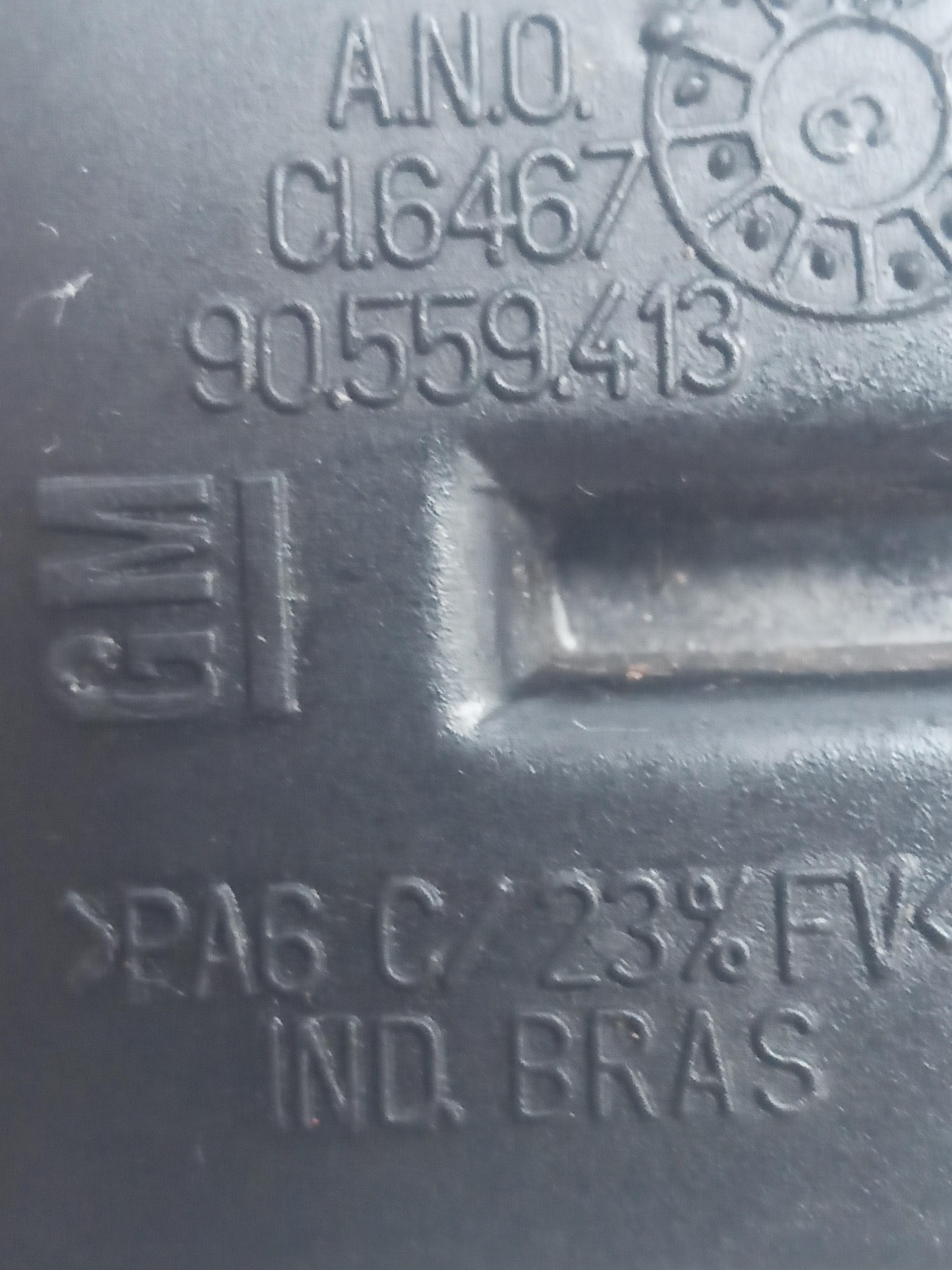 Portinhola Tanque Combustivel Gm Meriva Expression 1.8 2011 Preta 2011 3