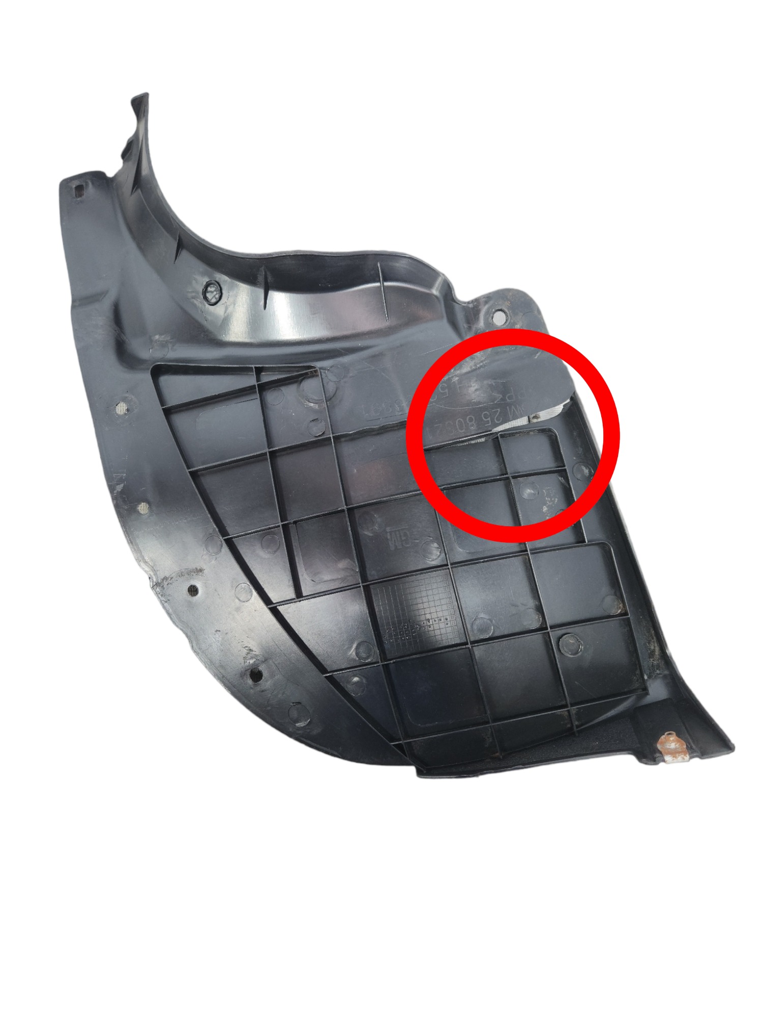 Para-barro Traseiro Esquerdo Gm Onix 2013 Com Detalhe 2