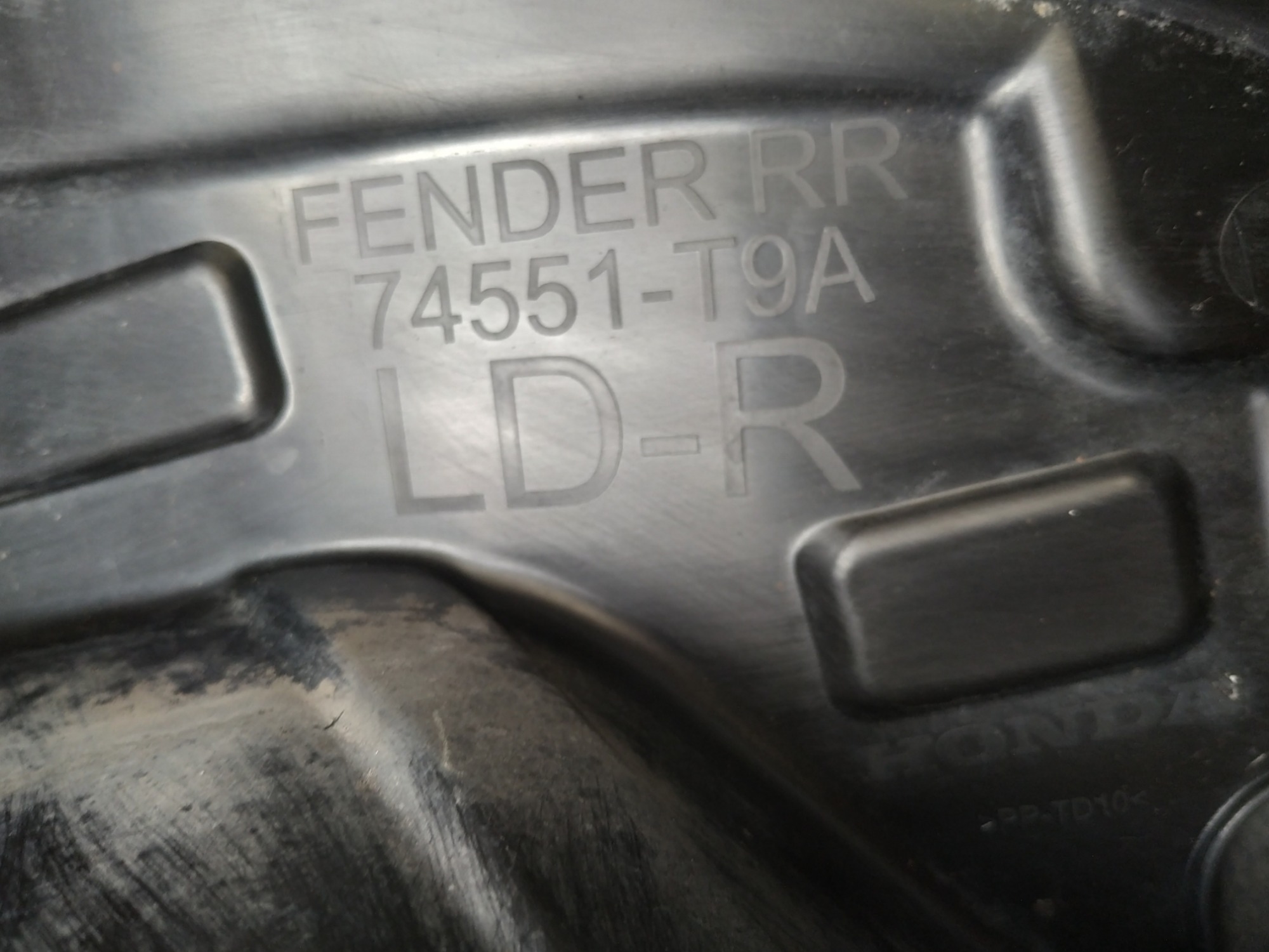 Para-barro Traseiro De Direito Honda City 2015 3