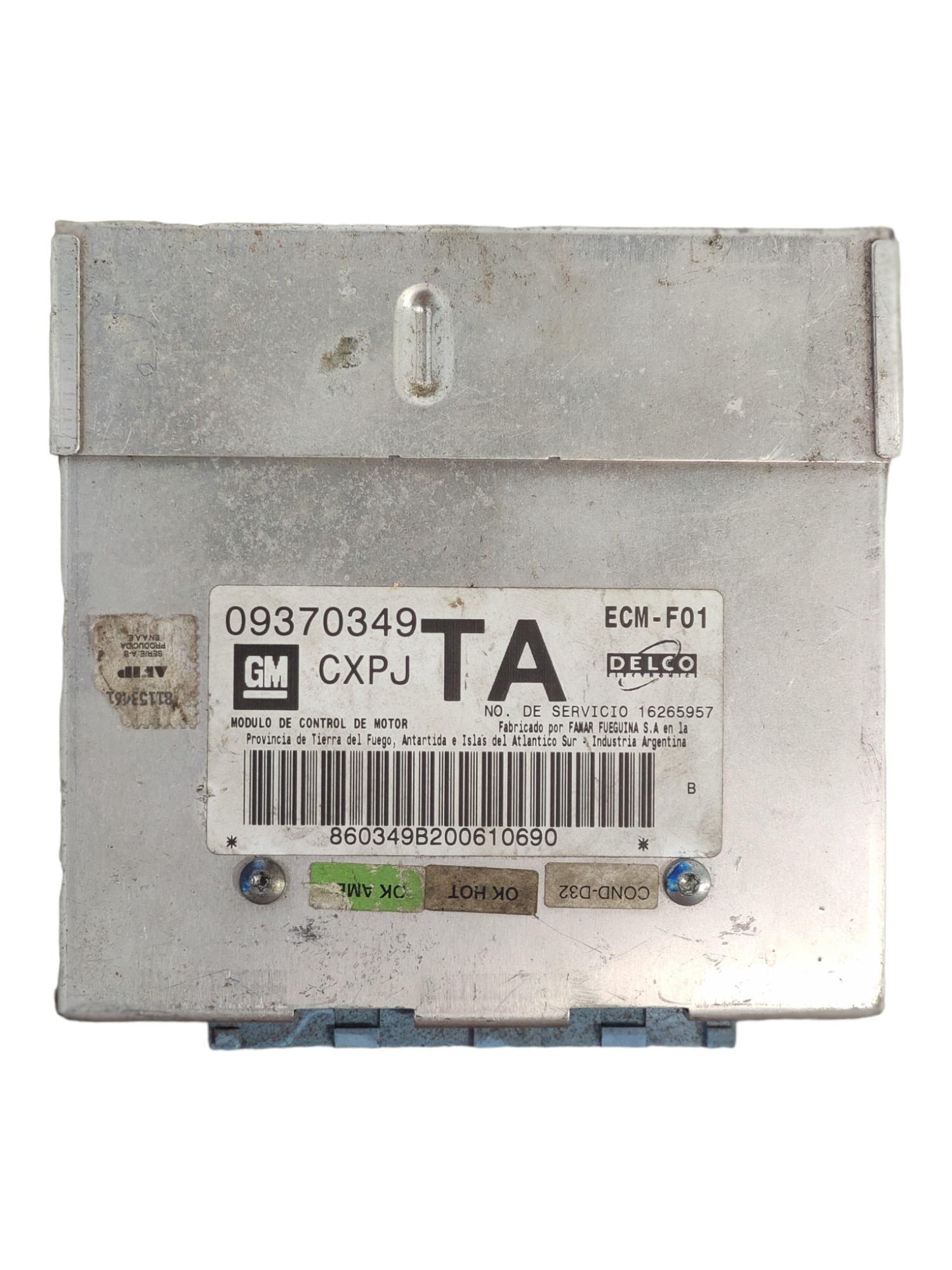 Módulo Injeção Eletrônica Gm Corsa Wind 2000 09370349 1