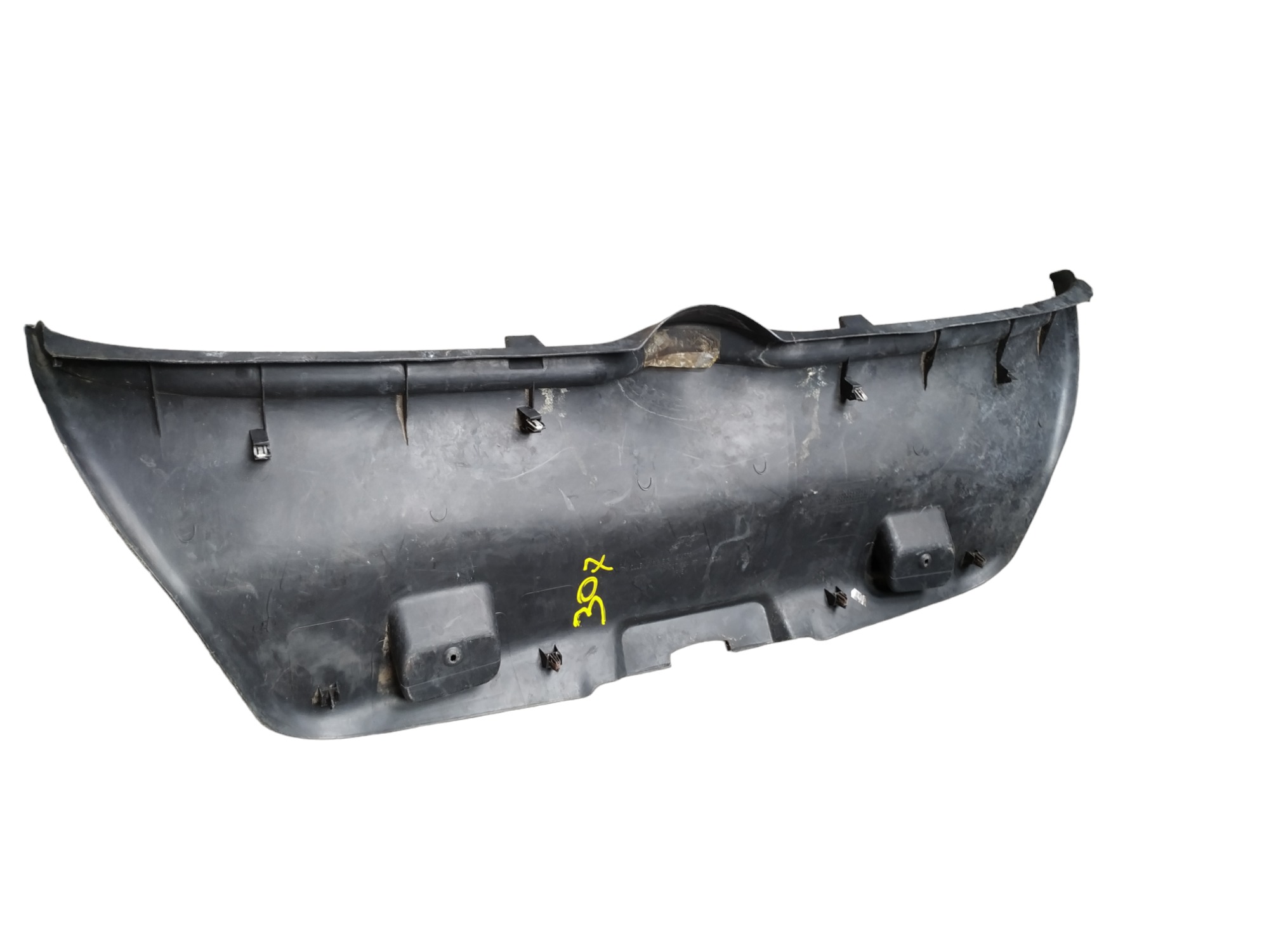 Acabamento Tampa Traseira Peugeot 307 2005 Preto 2