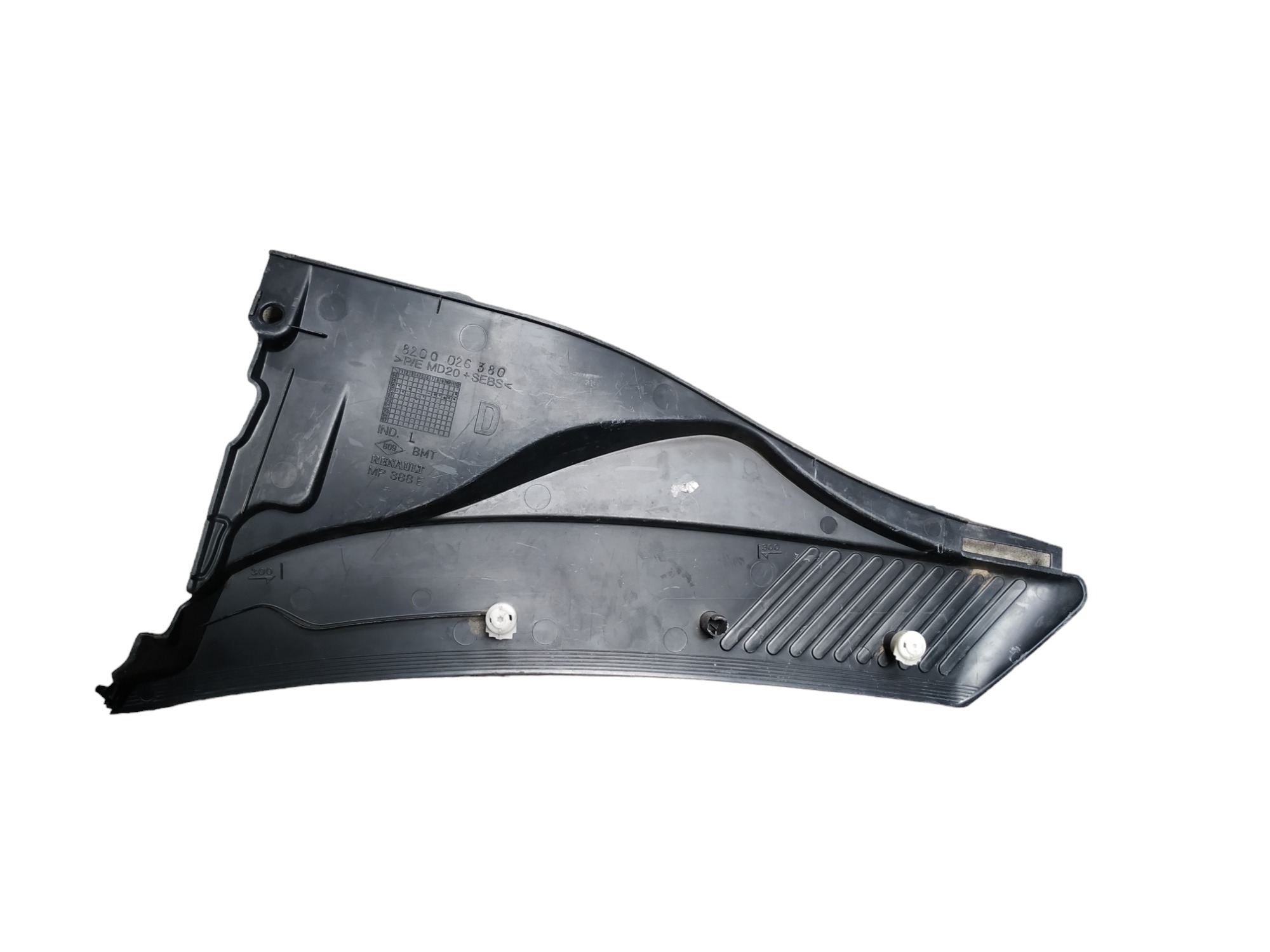 Moldura Churrasqueira Para-brisa Direito Renault Clio 2011 2