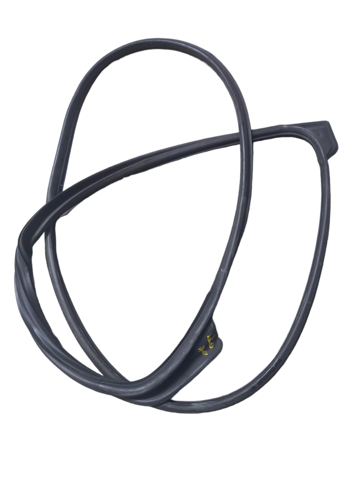 Borracha Interna Porta Traseira Esquerda Prisma Lt 1.0 2014 Preto 2