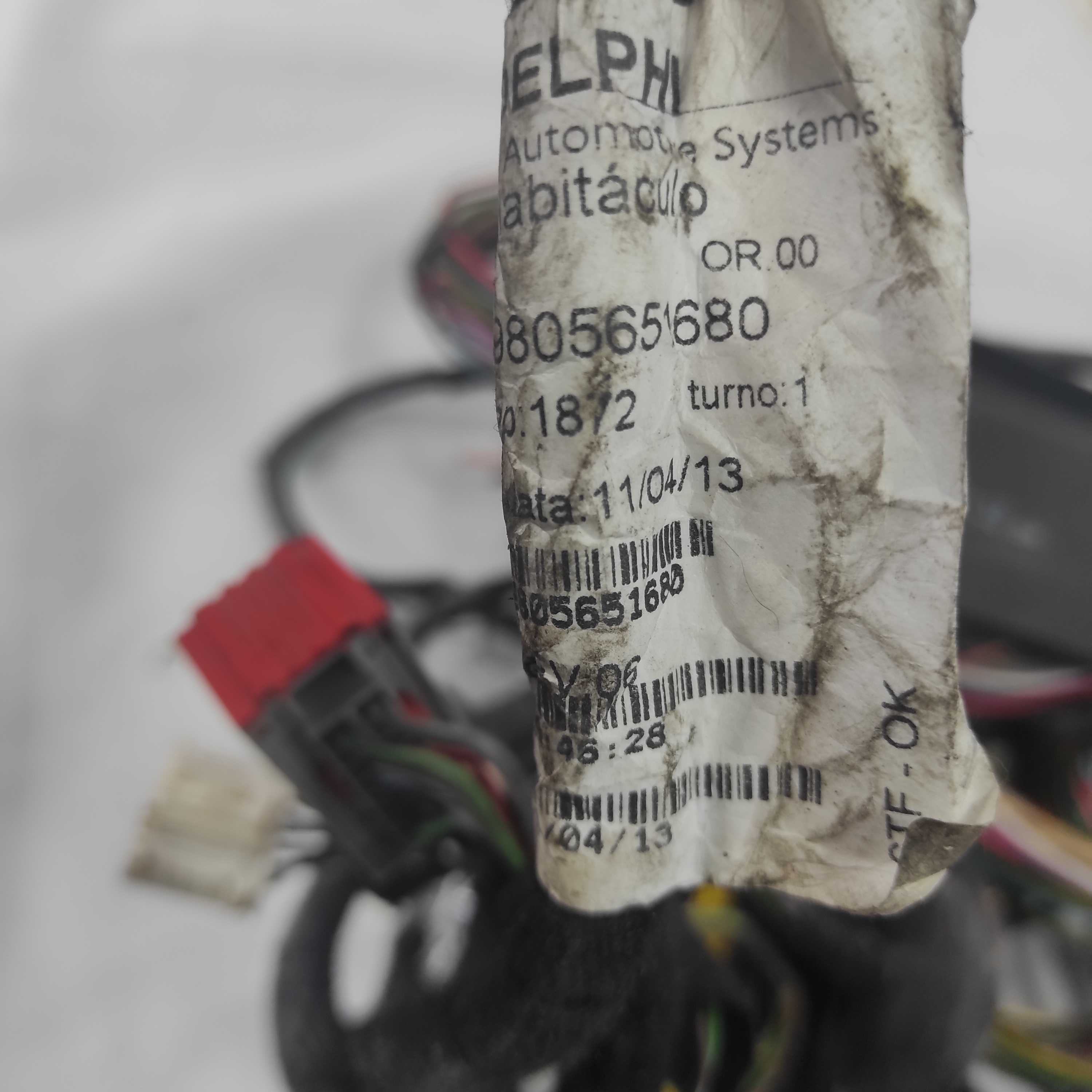 Chicote Elétrico Citroen C3 Picasso 9805651680 1