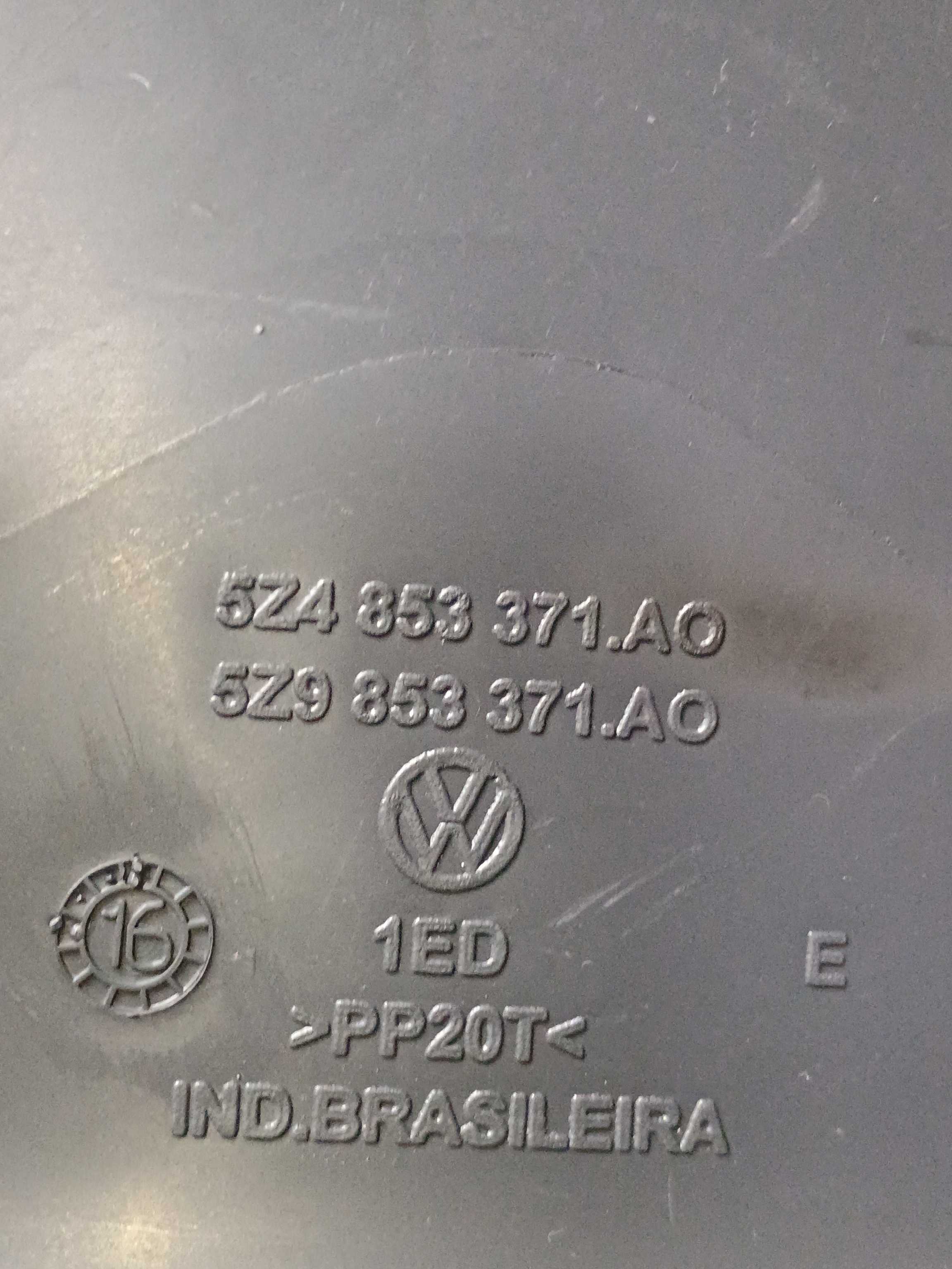 Soleira Porta Esquerda Vw Fox 2017 5z4853371 Preto 3