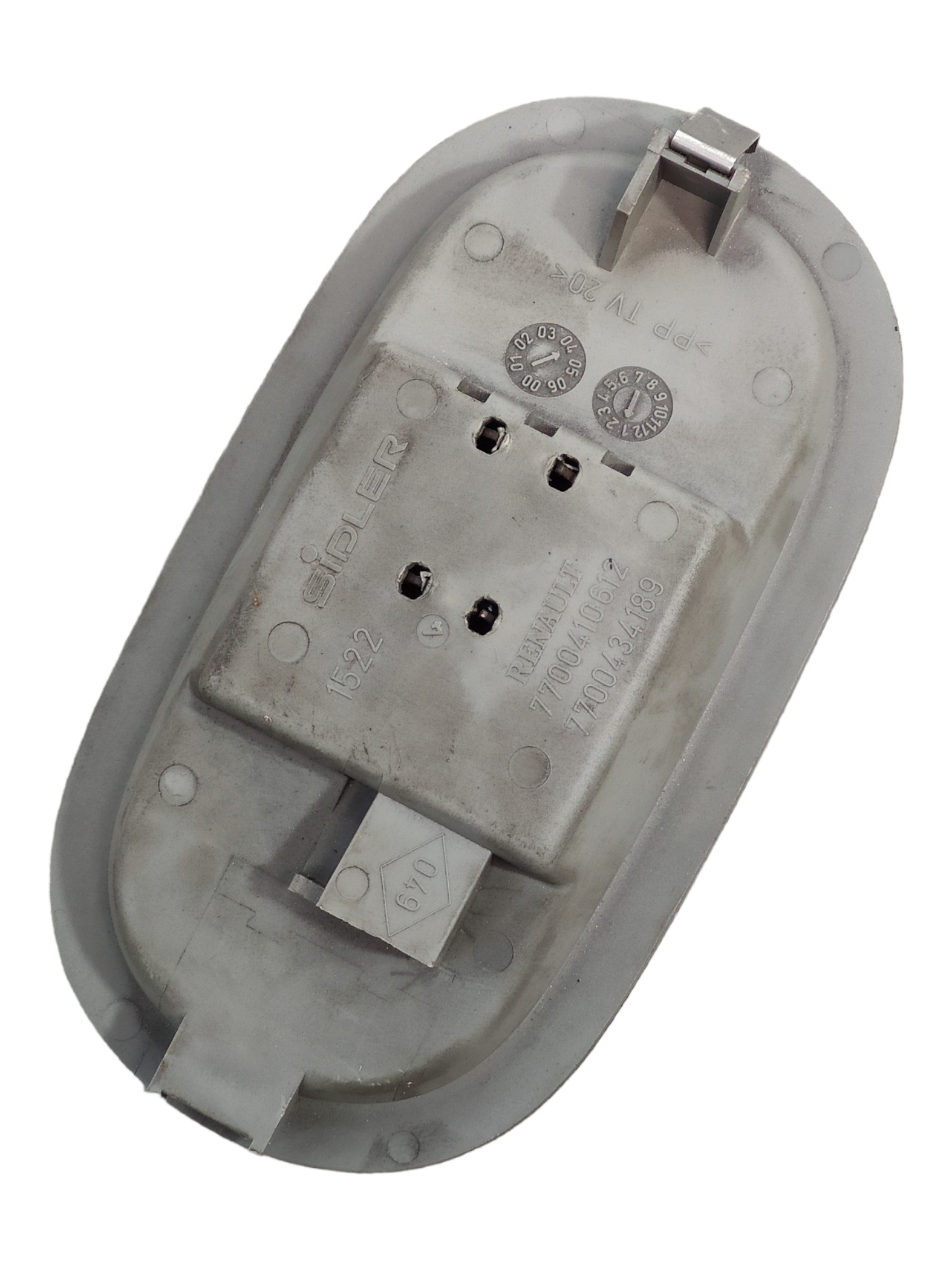 Luz De Teto Cortesia Renault Clio 2005 7700410612 2