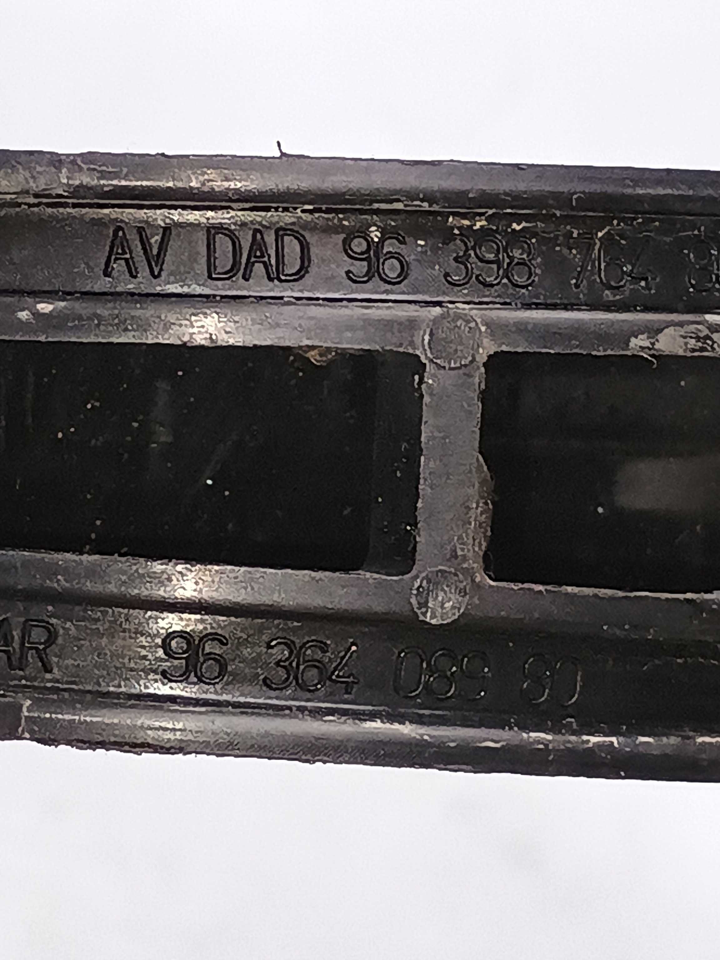 Maçaneta Externa Porta Tras Esq Peugeot 307 2004 C/detalhes Preto Traseira 6