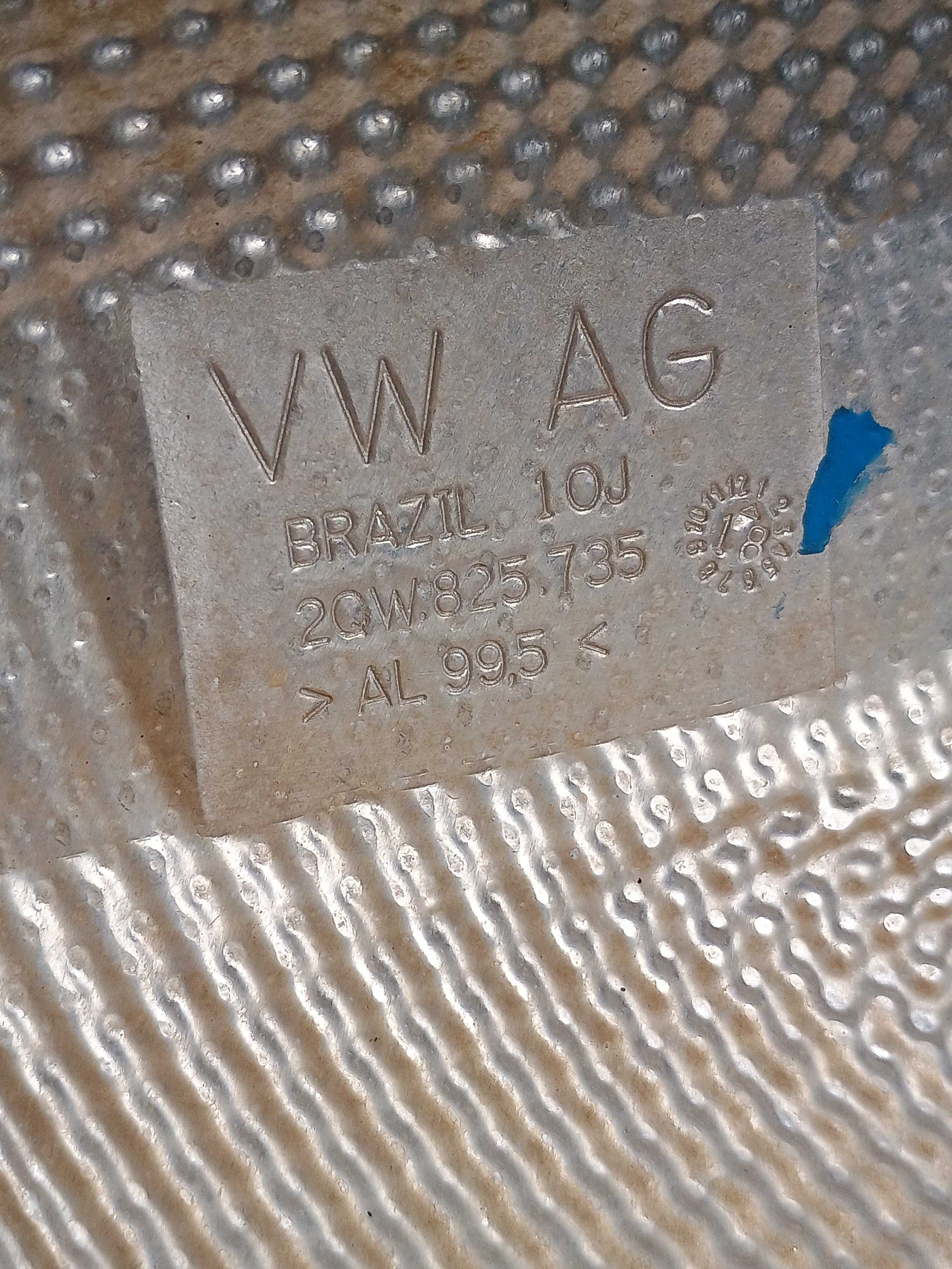 Defletor Calor Tanque Combustível Vw Virtus 1.0 2018 3