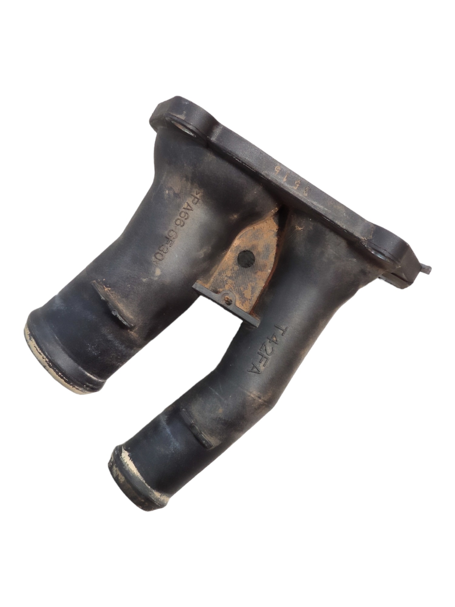Flange Carcaça Válvula Termostática Ford Ka 2017 2s6g9k478ca 3