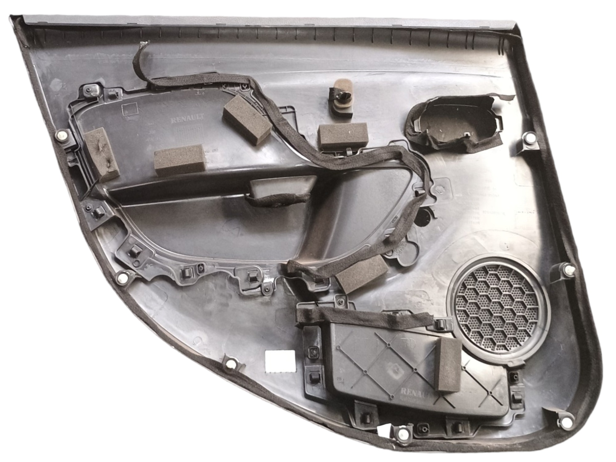 Forro Porta Traseira Direita Renault Sandero 1.0 16v 2015  Preto 2