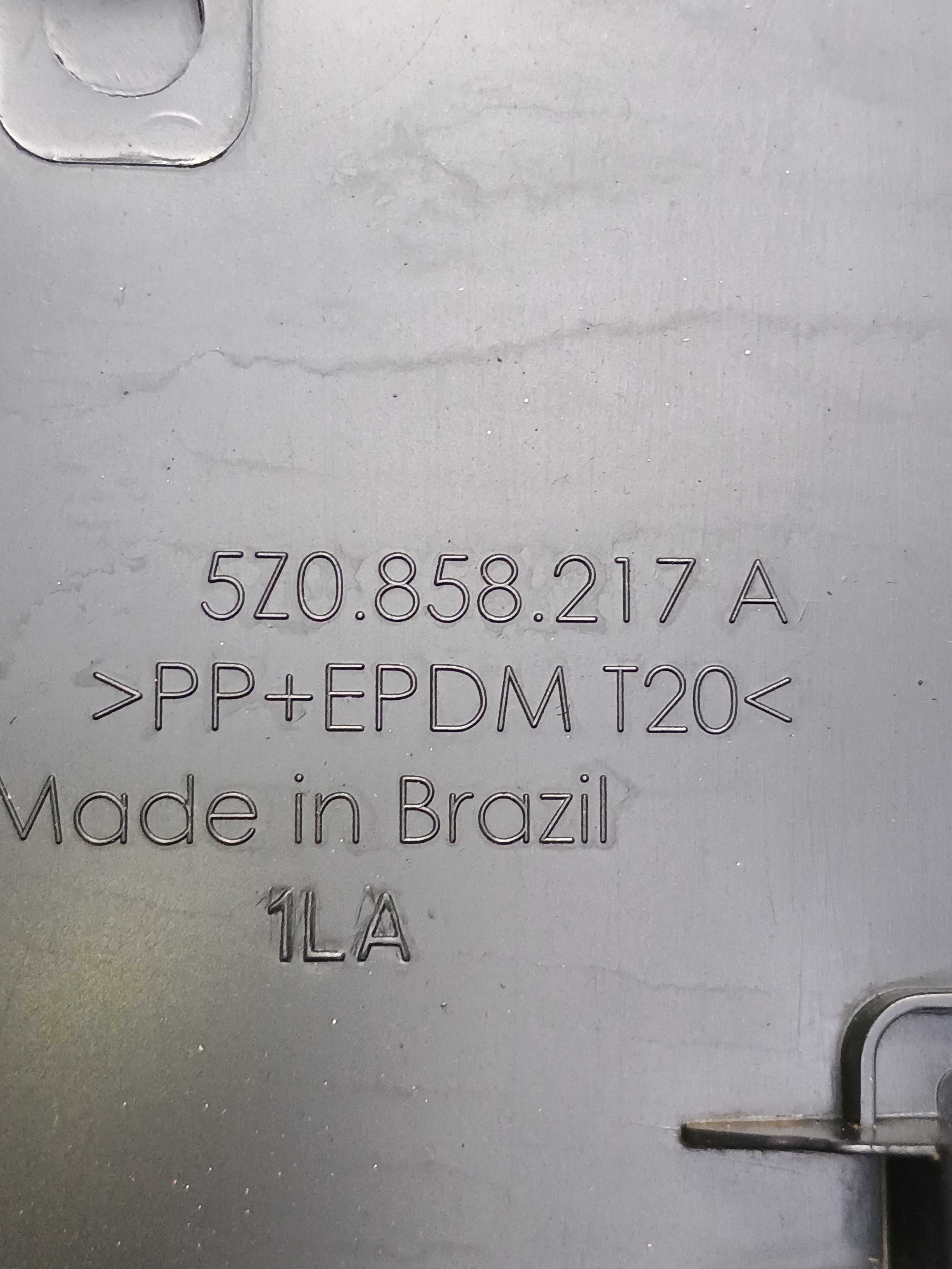 Moldura Lateral Esquerda Painel Vw Spacefox 2018 5z0858217a 3